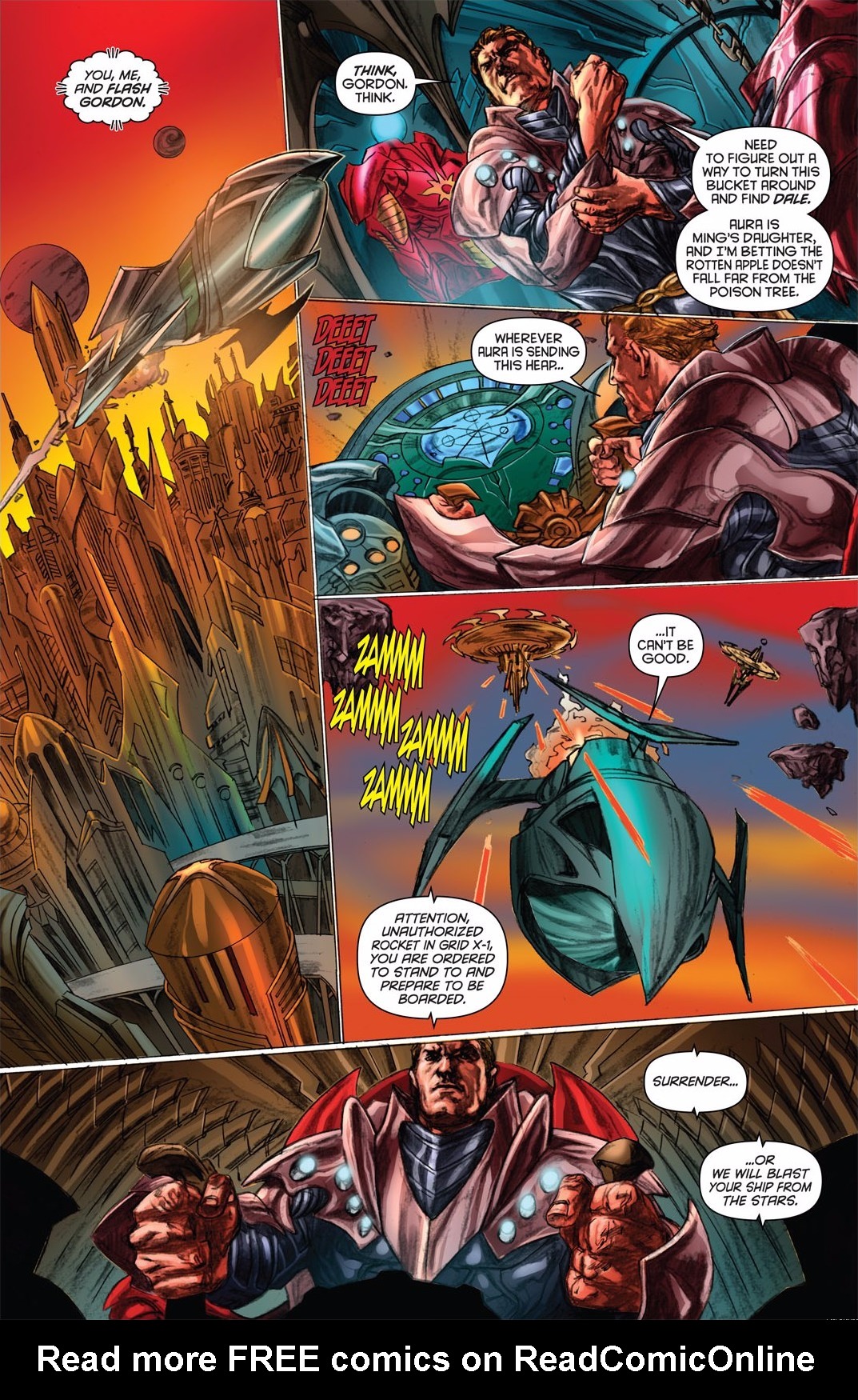 Read online Flash Gordon: Zeitgeist comic -  Issue # TPB - 57