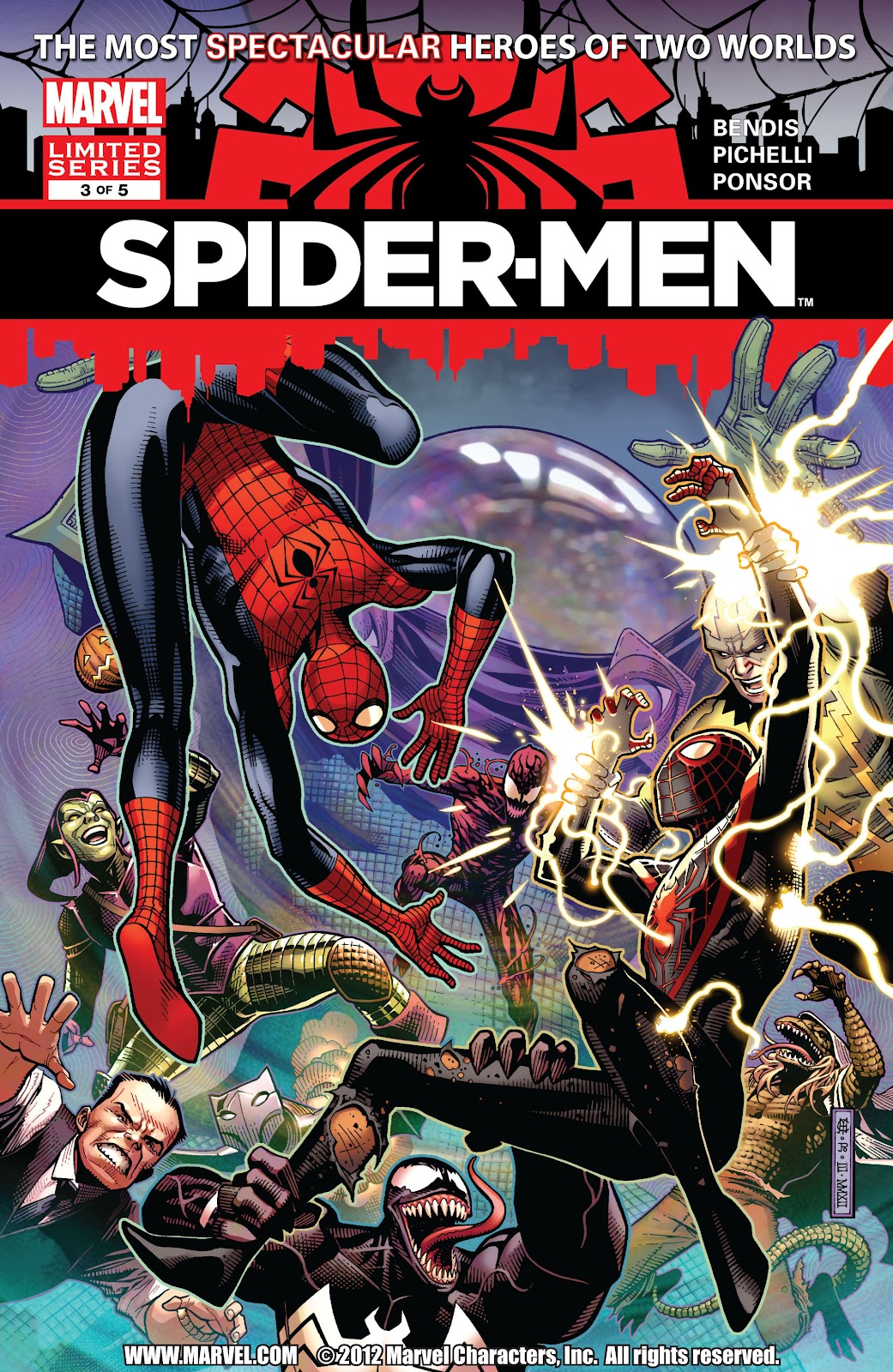 Spider-Men issue 3 - Page 1