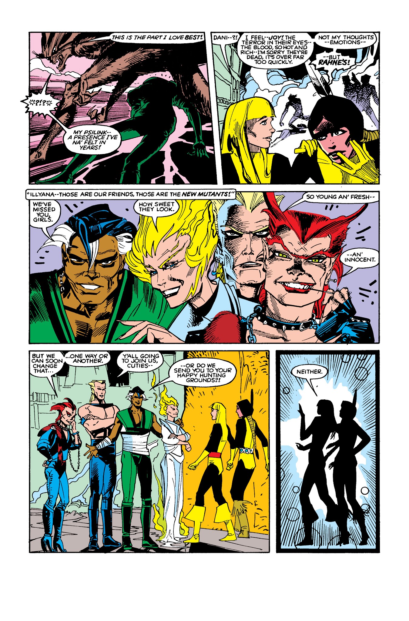 Read online New Mutants Classic comic -  Issue # TPB 4 - 162