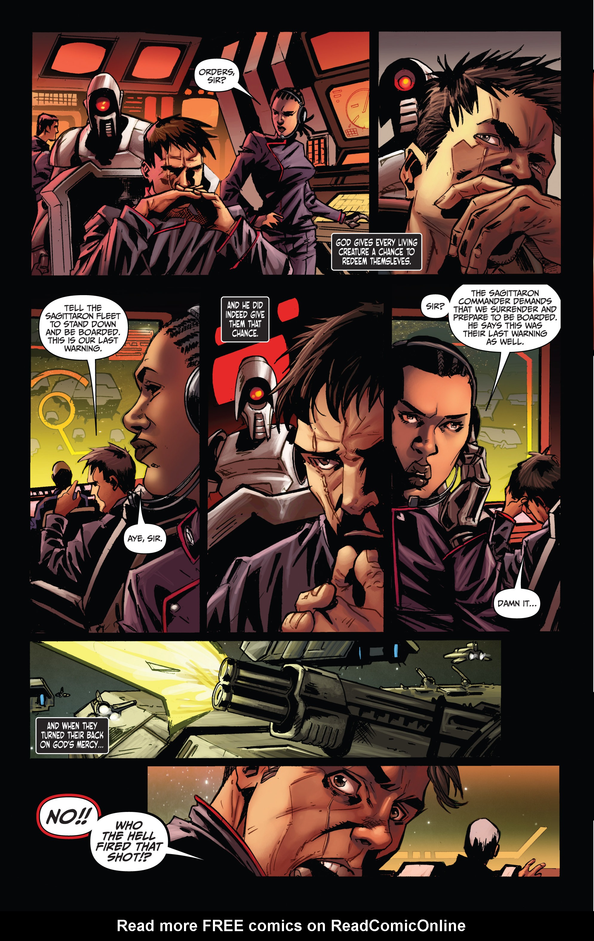 Read online Battlestar Galactica: Cylon War comic -  Issue #3 - 11