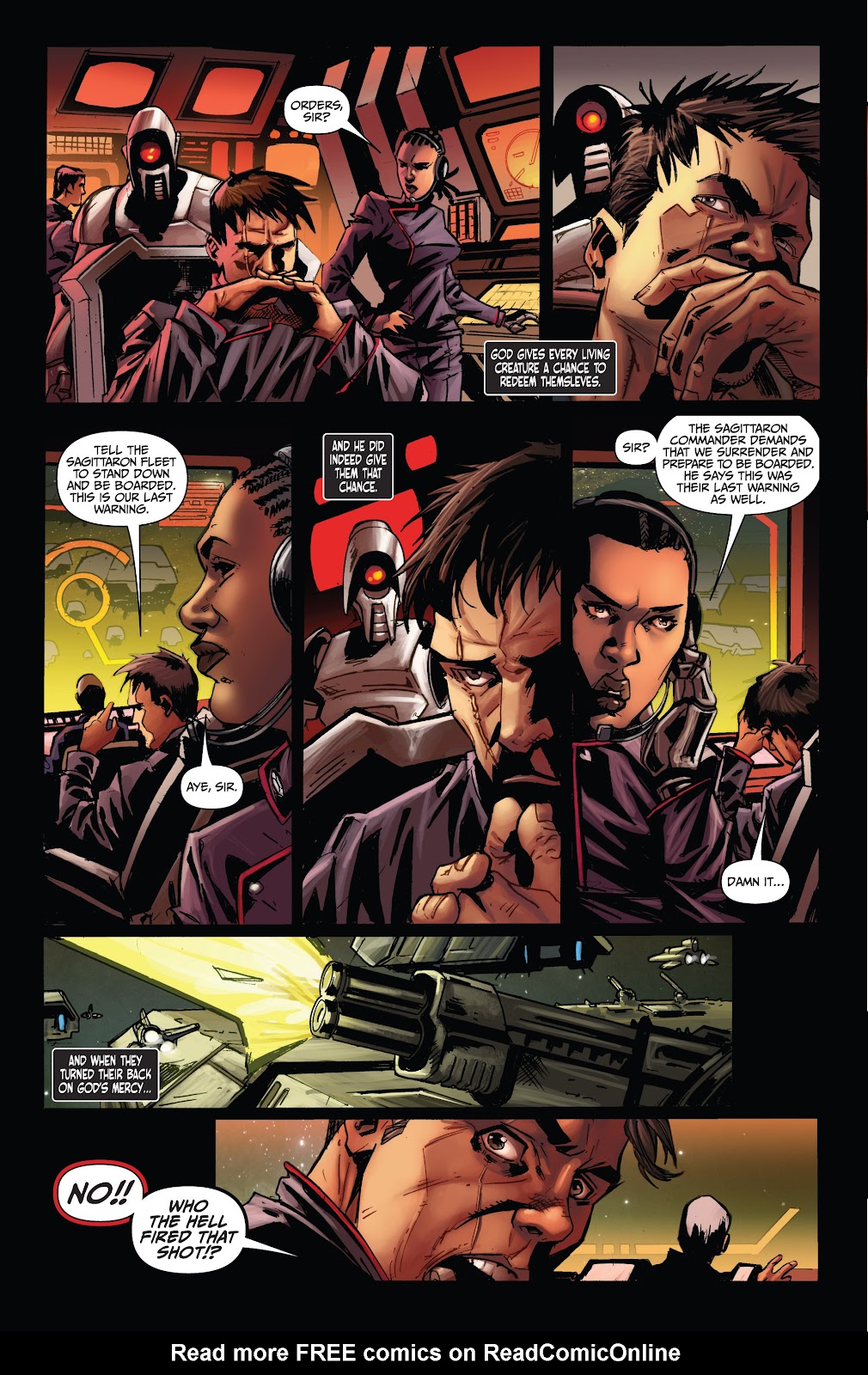 Battlestar Galactica: Cylon War issue 3 - Page 11