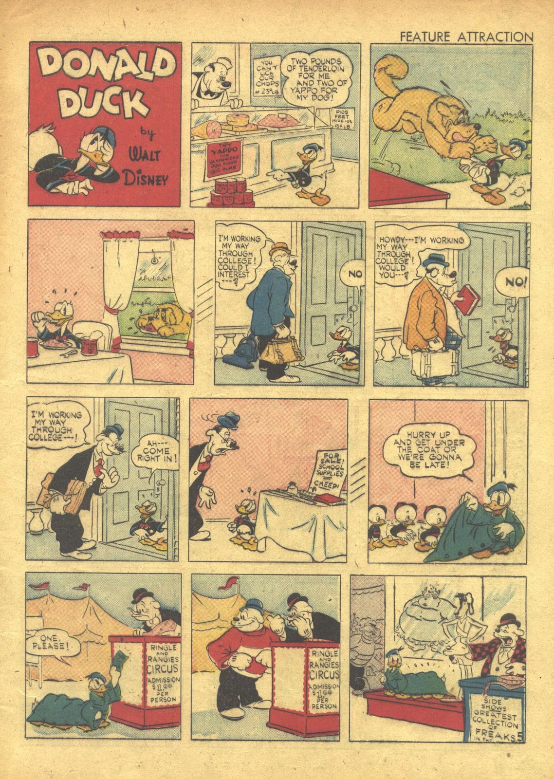 Walt Disney's Comics and Stories issue 23 - Page 7