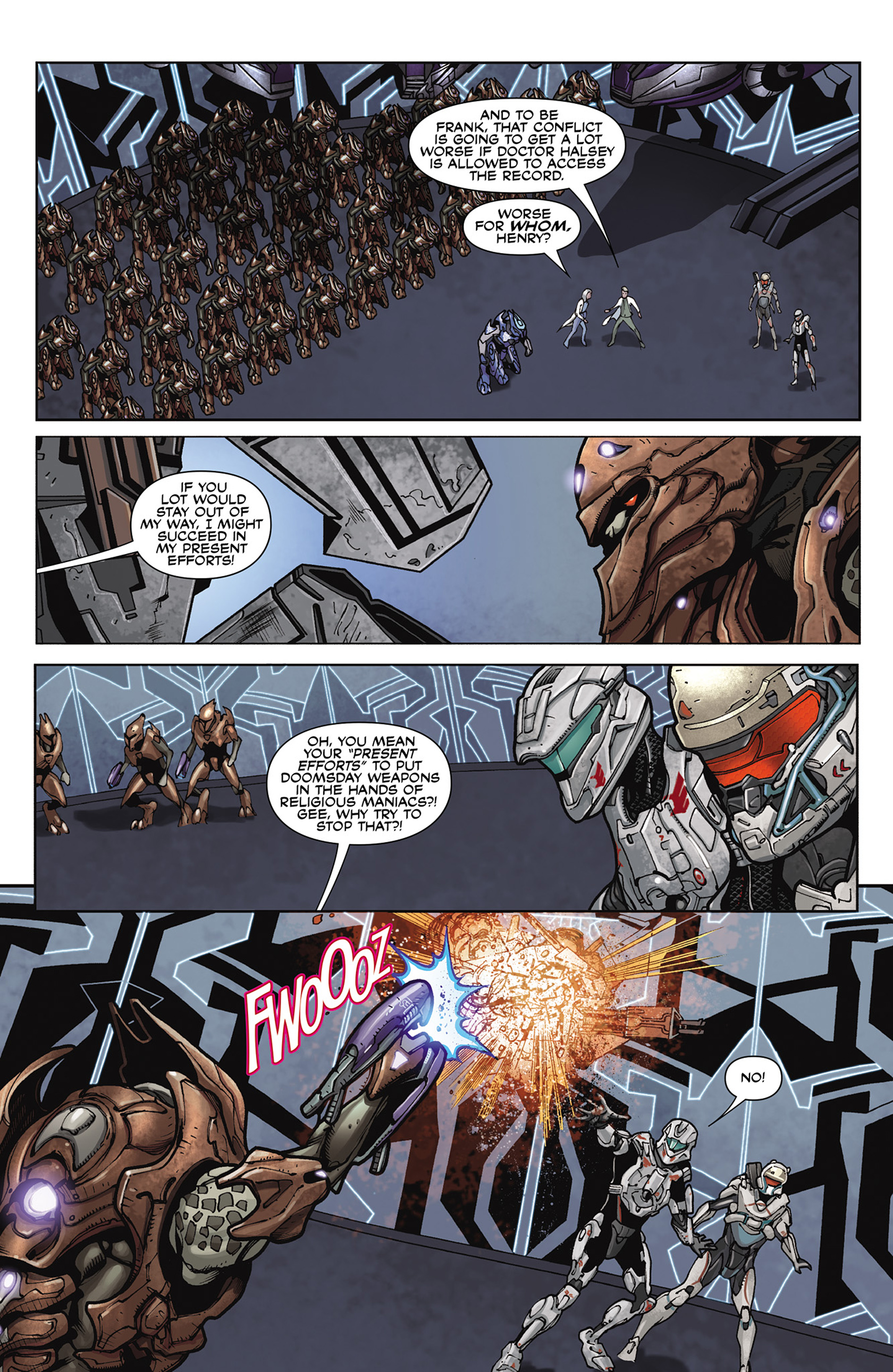 Read online Halo: Escalation comic -  Issue #21 - 19