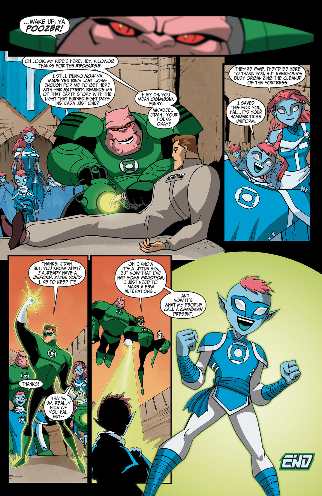 Read online Green Lantern: The Animated Series comic -  Issue #8 - 21