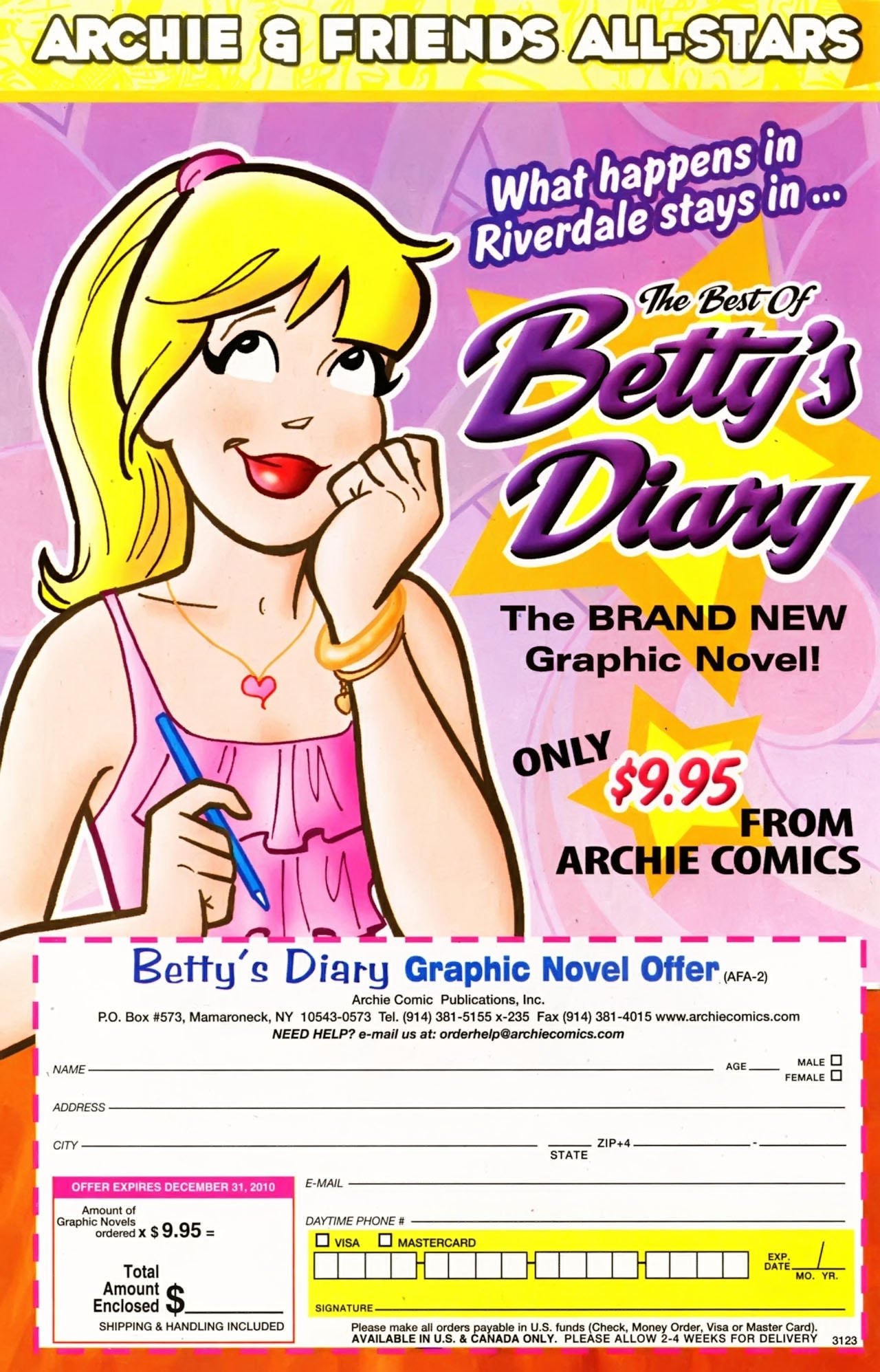 Read online Betty comic -  Issue #184 - 8