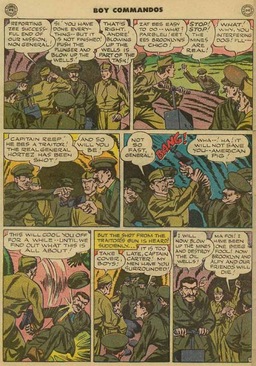 Read online Boy Commandos comic -  Issue #10 - 42