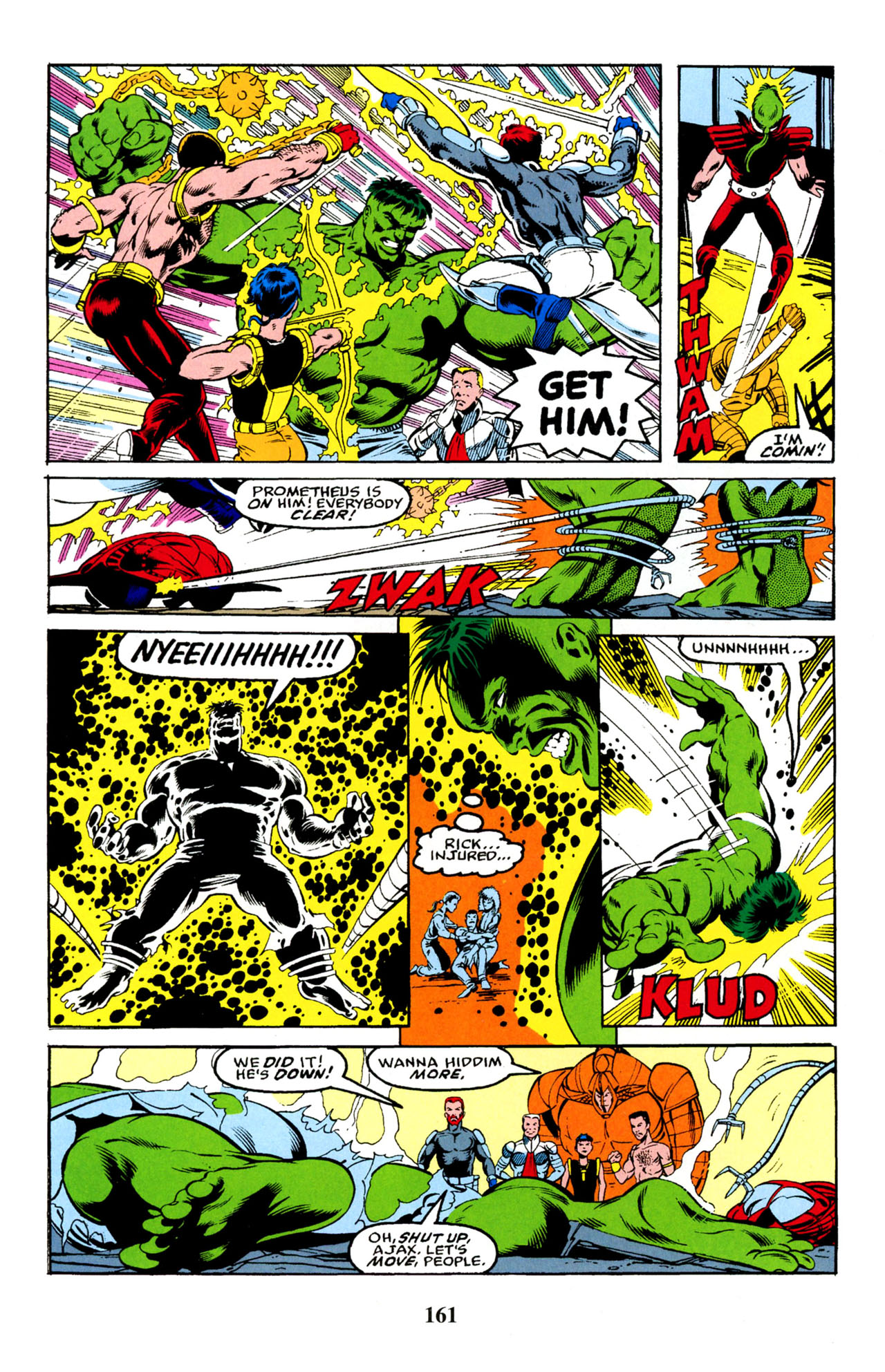 Read online Hulk Visionaries: Peter David comic -  Issue # TPB 6 - 162