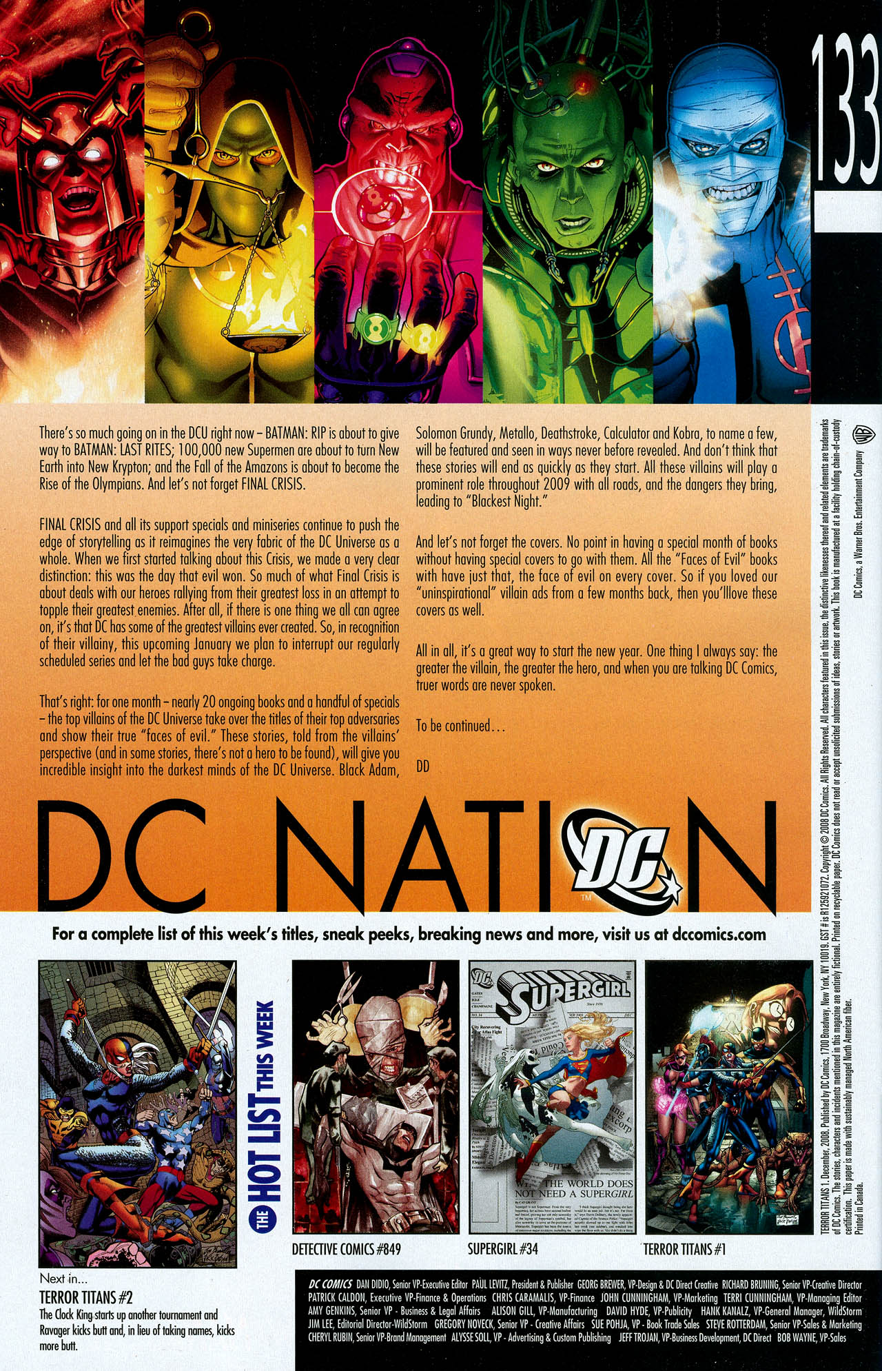 Read online Terror Titans comic -  Issue #1 - 32
