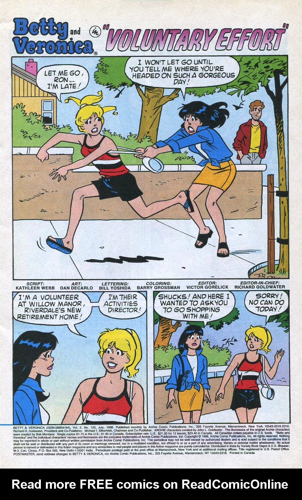 Read online Betty and Veronica (1987) comic -  Issue #125 - 3