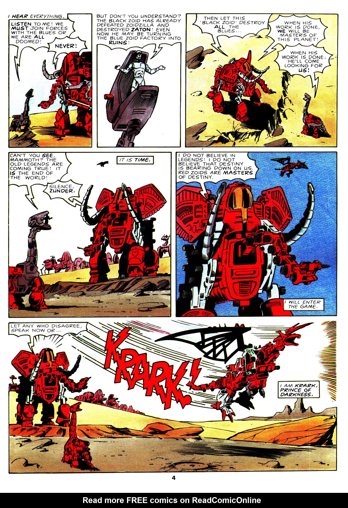 Read online Spider-Man and Zoids comic -  Issue #42 - 4
