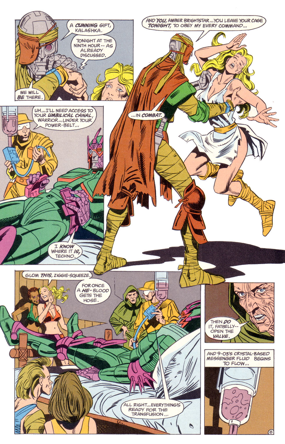 Read online Electric Warrior comic -  Issue #12 - 10