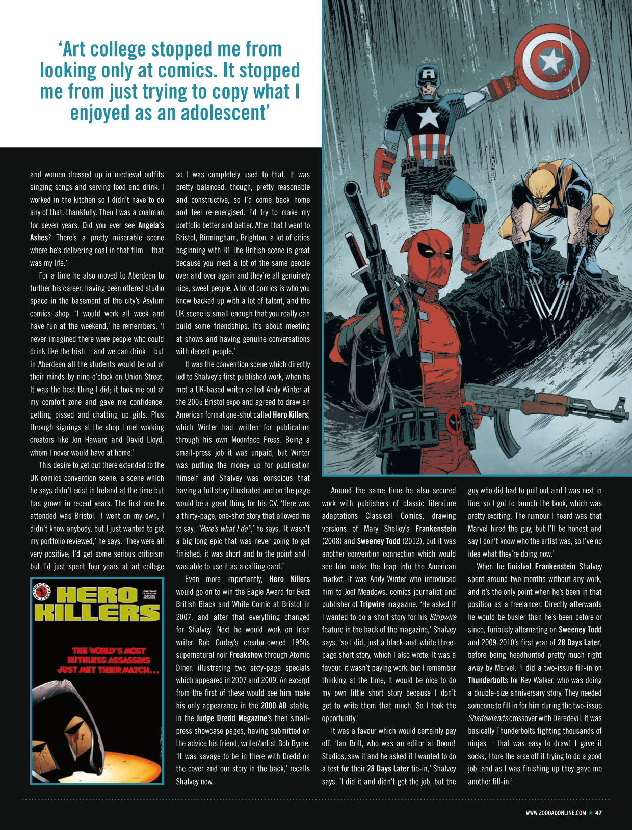 Read online Judge Dredd Megazine (Vol. 5) comic -  Issue #347 - 46