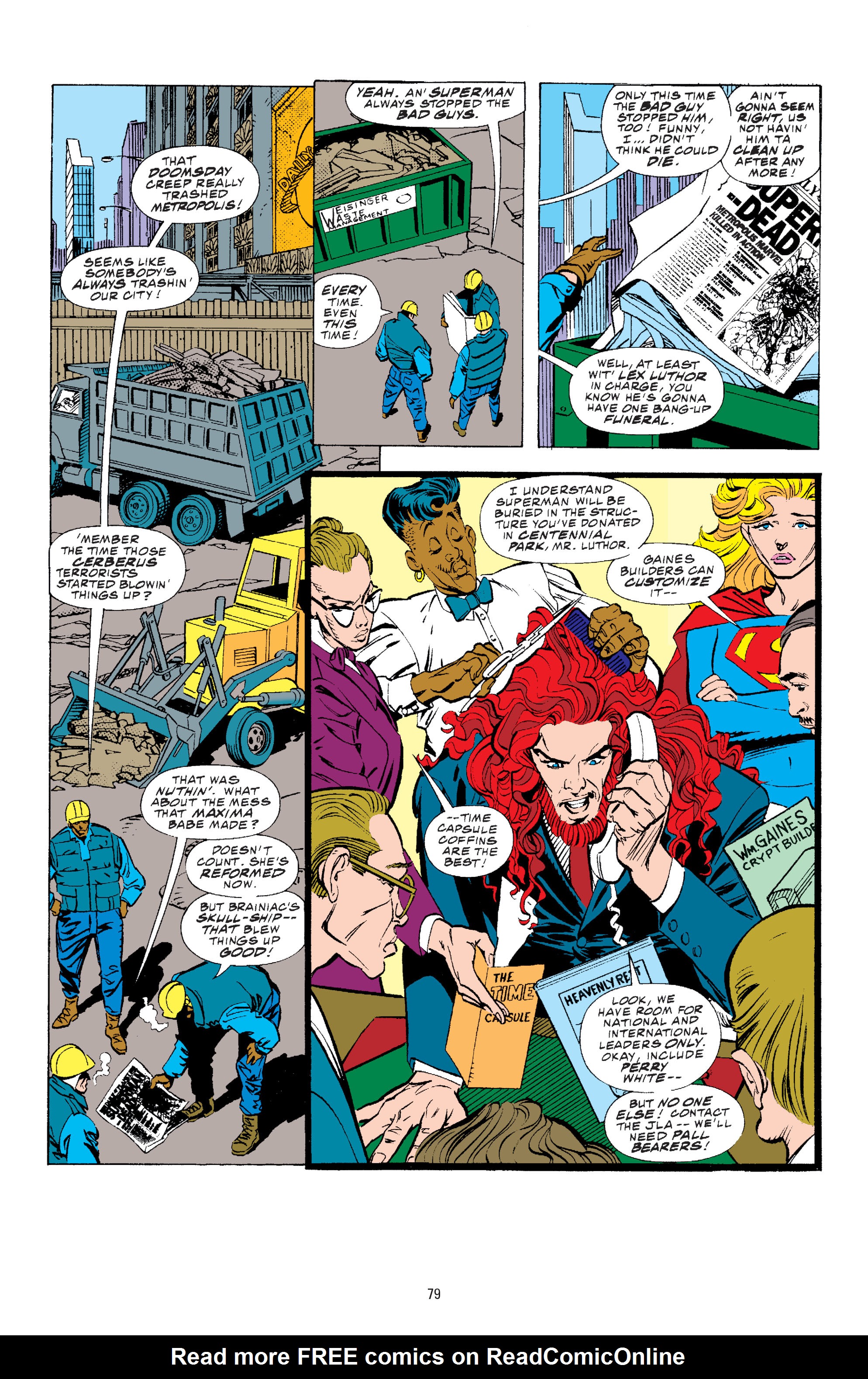 Read online Superman: The Death and Return of Superman Omnibus comic -  Issue # TPB (Part 3) - 33