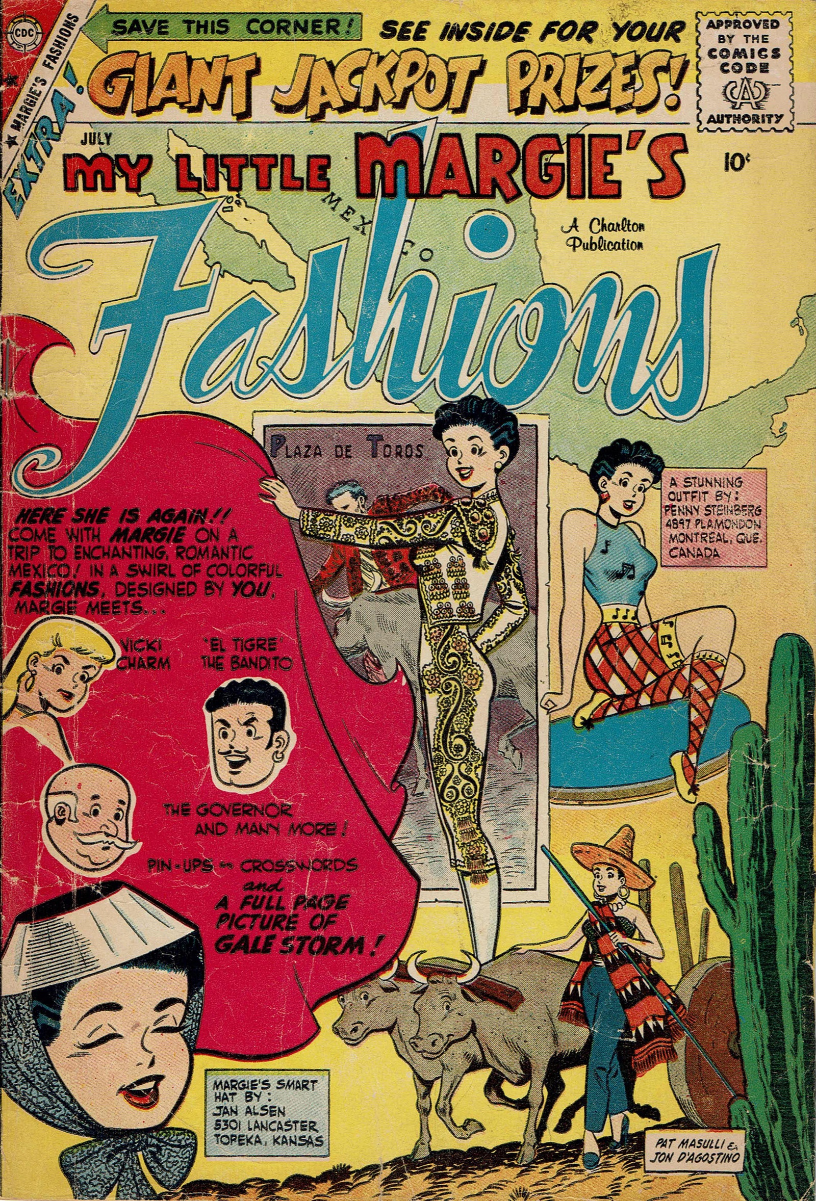 Read online My Little Margie's Fashions comic -  Issue #3 - 1