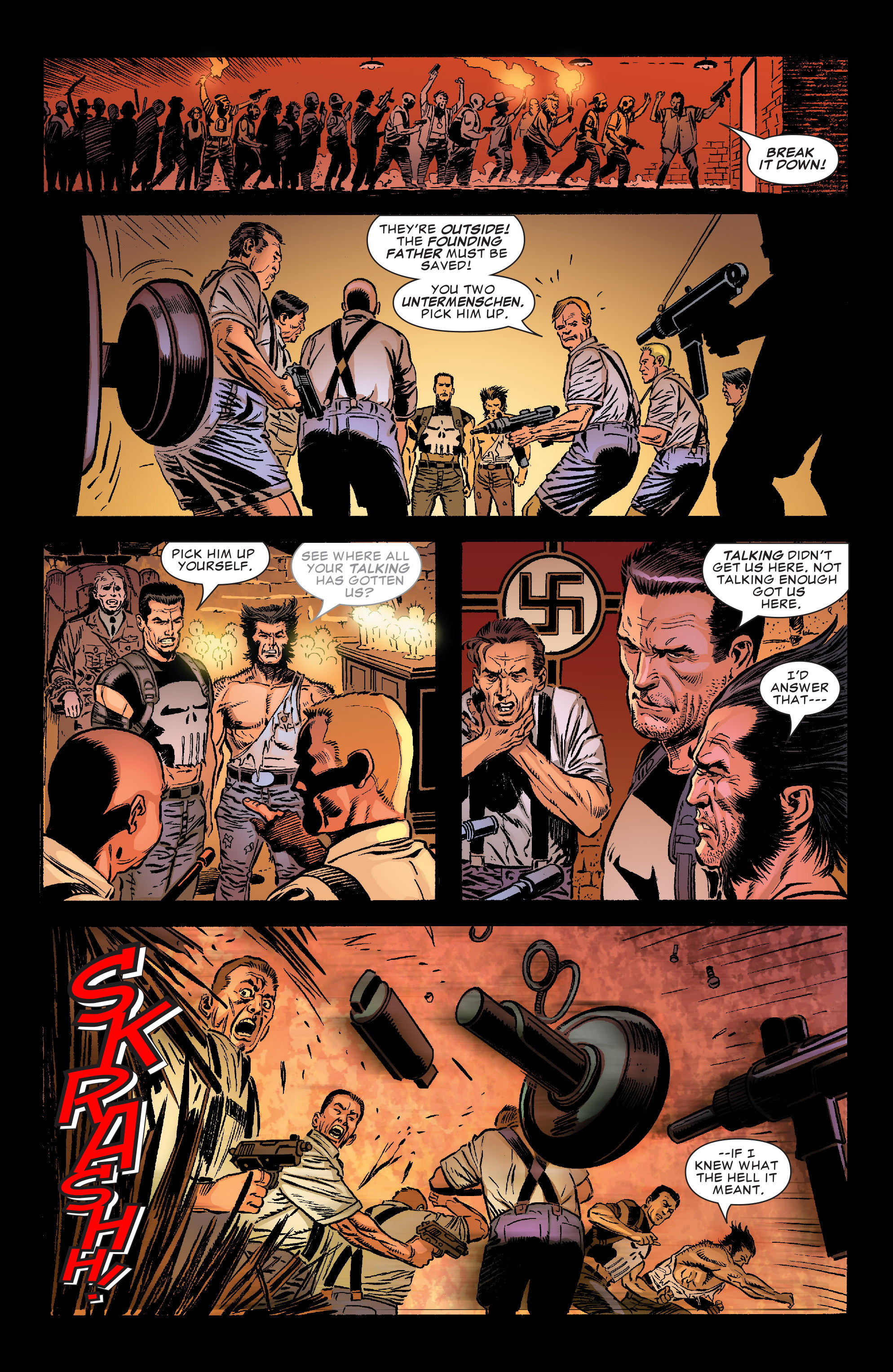 Read online Wolverine/Punisher comic -  Issue #5 - 7