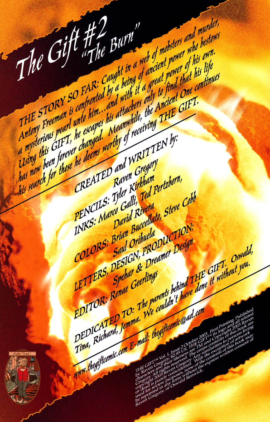 Read online The Gift comic -  Issue #2 - 2