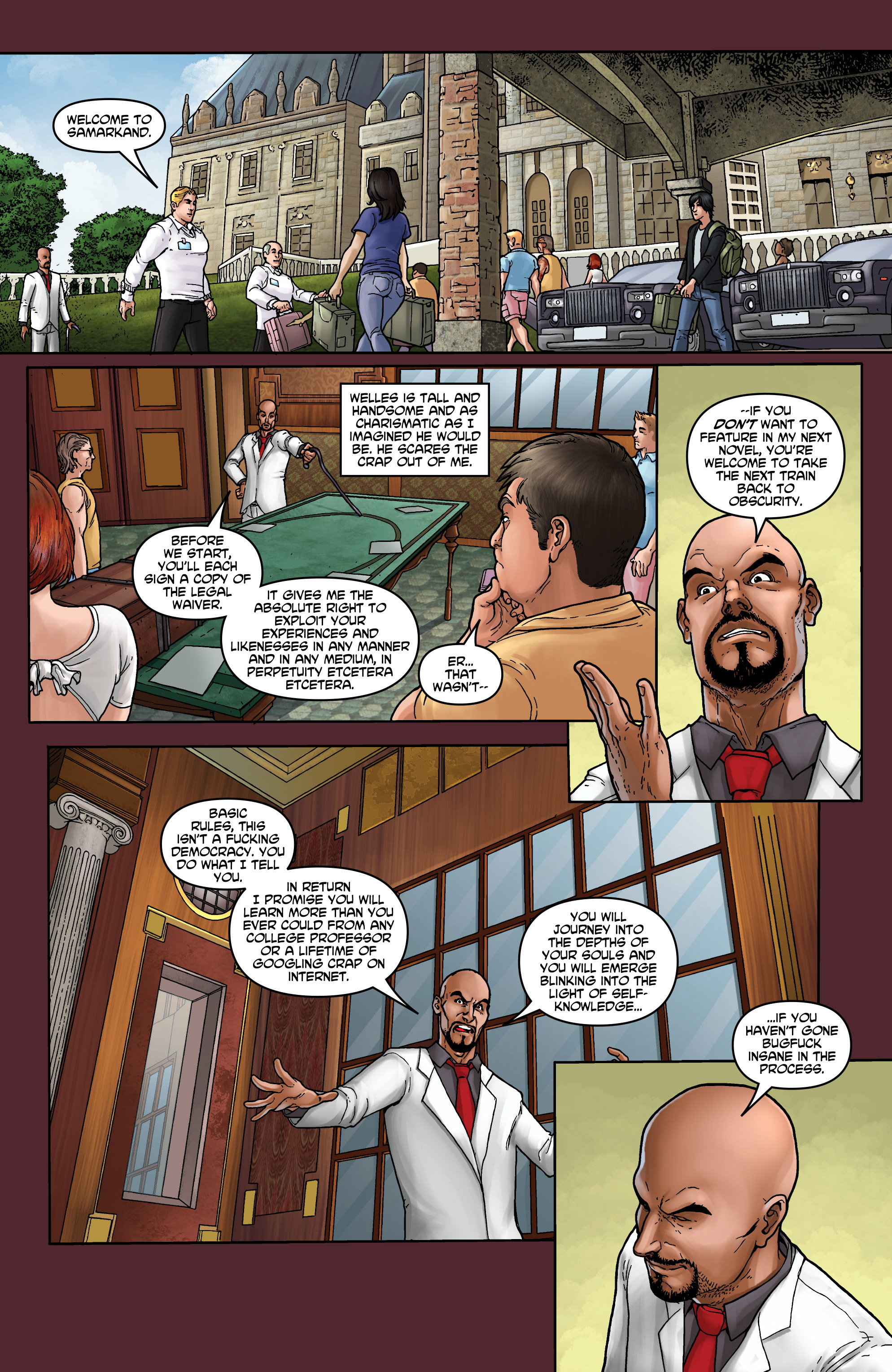 Read online Crossed: Badlands comic -  Issue #14 - 8