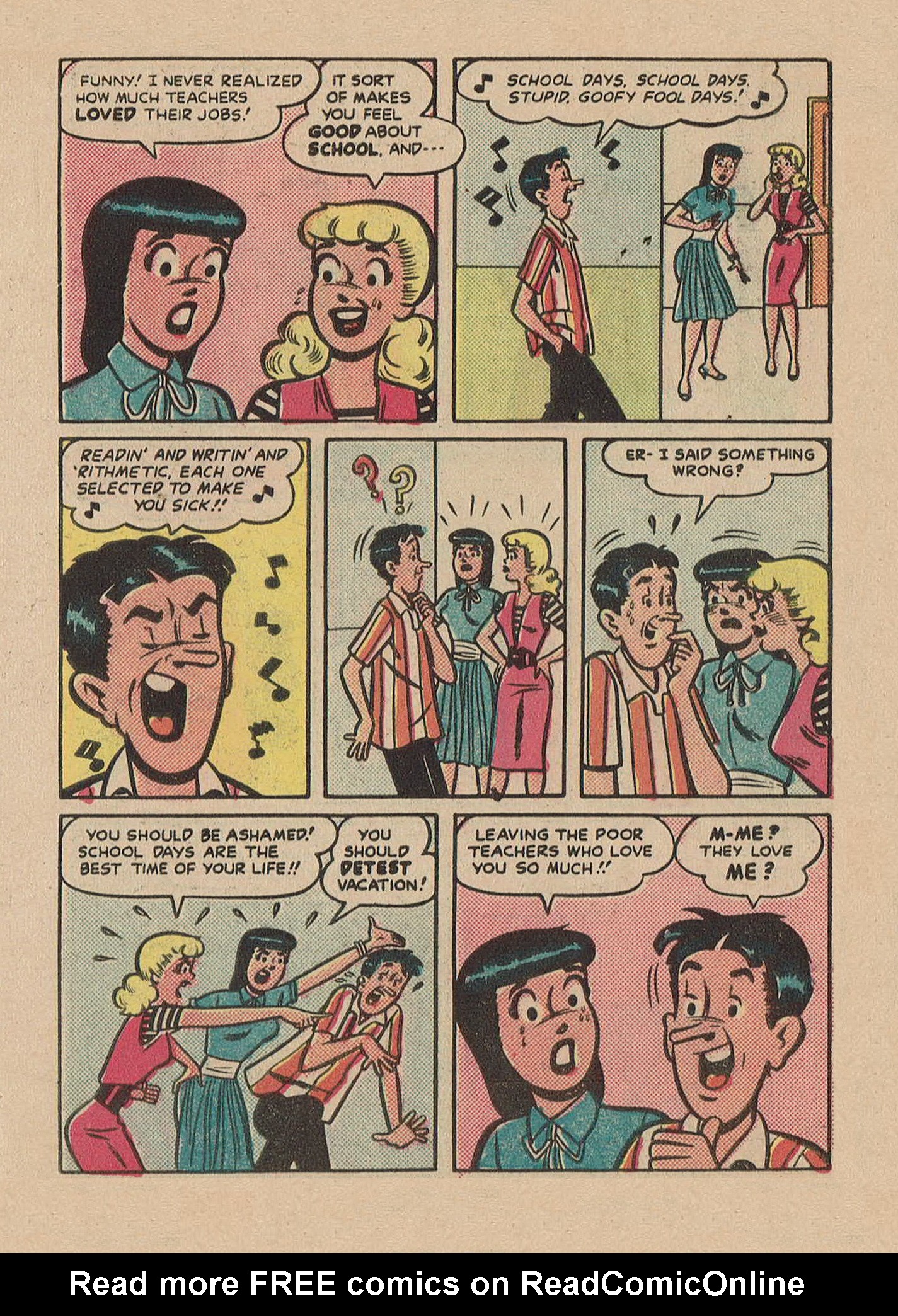 Read online Archie Digest Magazine comic -  Issue #74 - 107