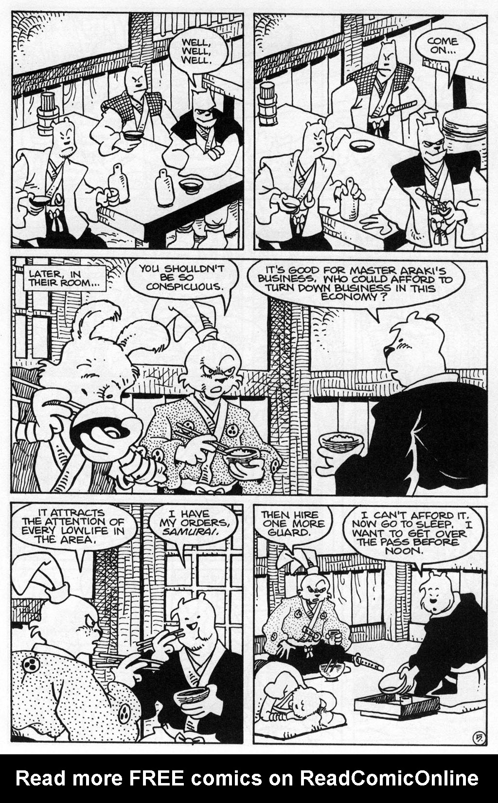 Read online Usagi Yojimbo (1996) comic -  Issue #49 - 7