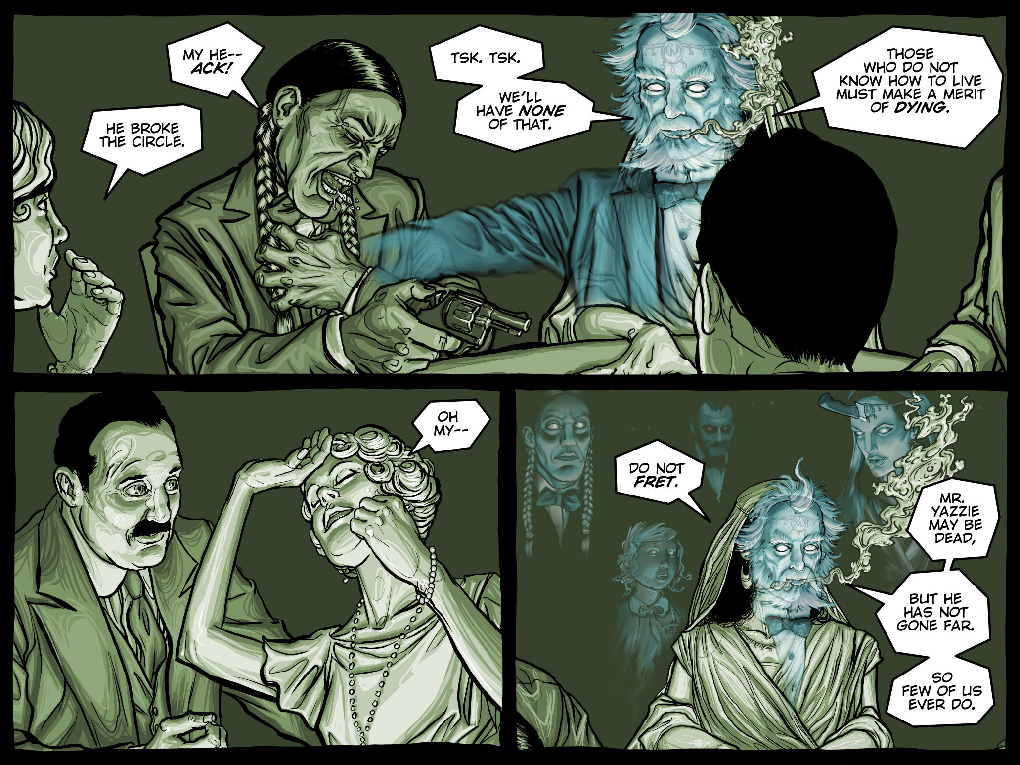 Read online False Positive comic -  Issue #4 - 13