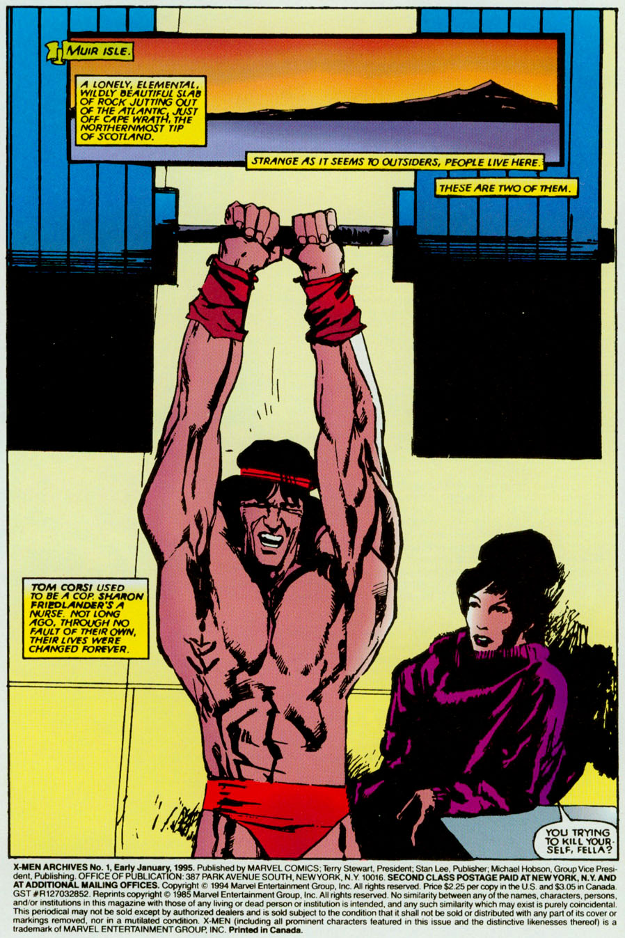 Read online X-Men Archives comic -  Issue #1 - 6