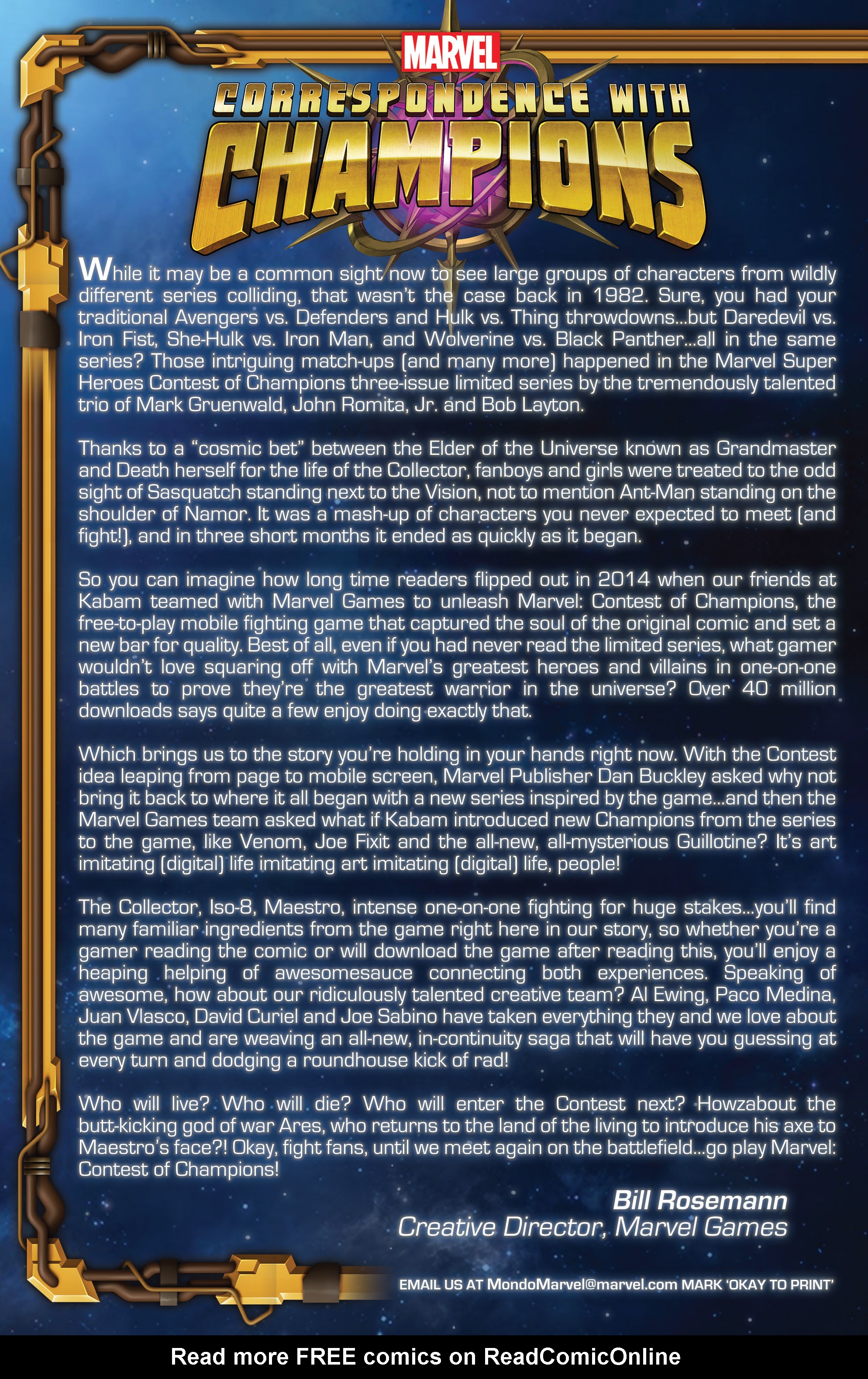 Read online Contest of Champions (2015) comic -  Issue #1 - 28