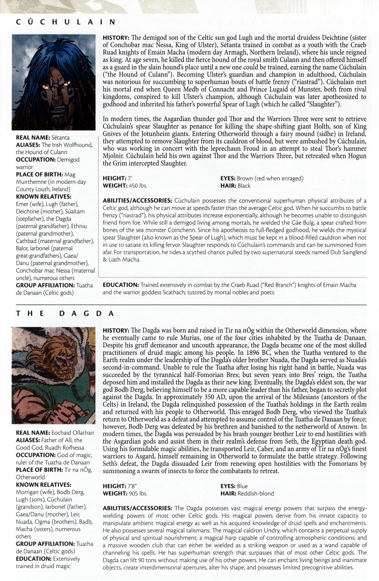 Read online Thor & Hercules: Encyclopaedia Mythologica comic -  Issue # Full - 56