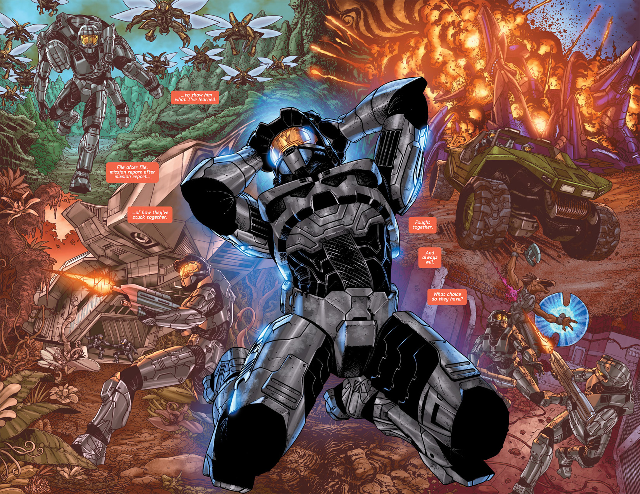 Read online Halo: Blood Line comic -  Issue # Full - 108
