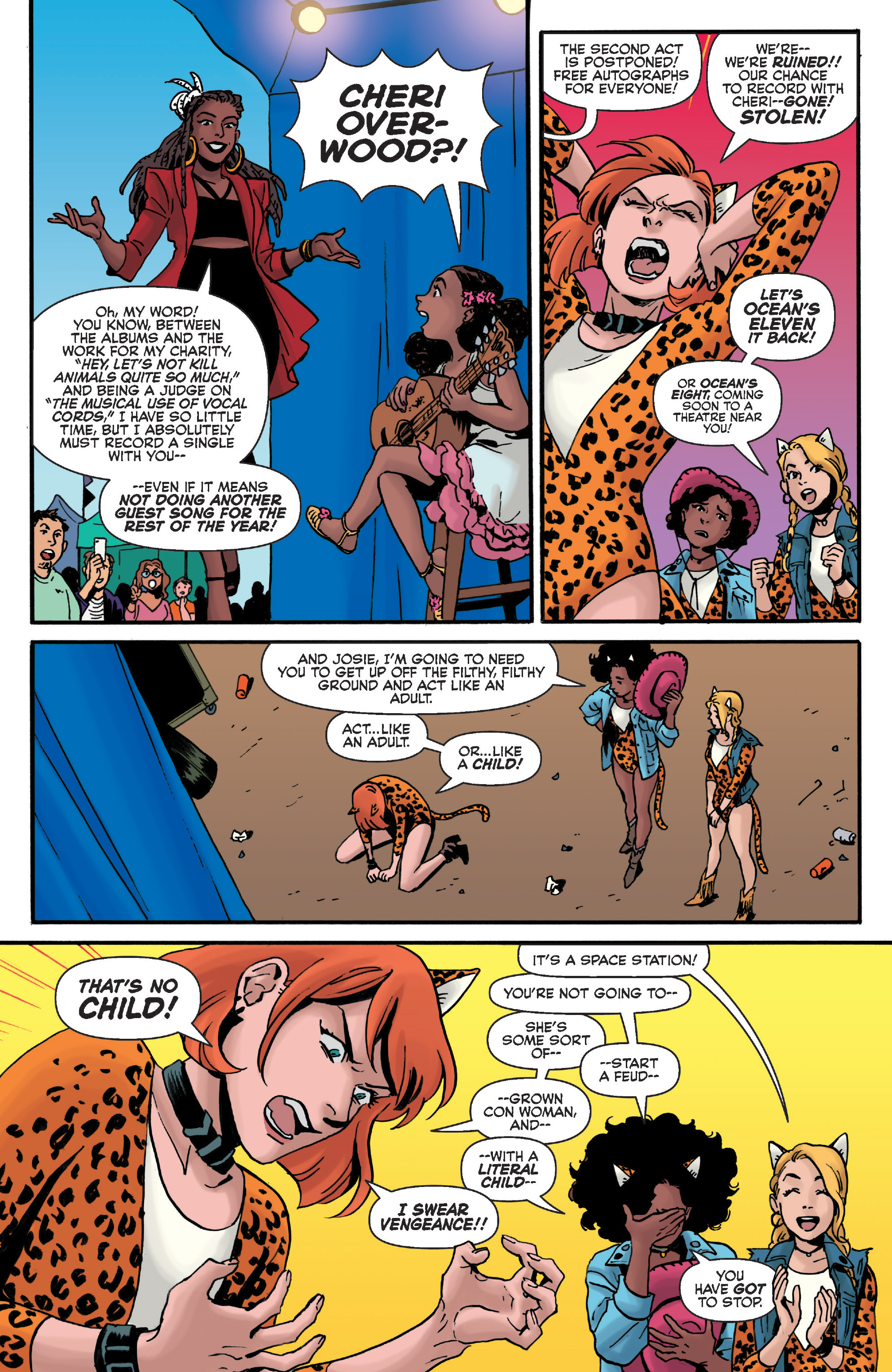 Read online Josie and the Pussycats comic -  Issue #5 - 6