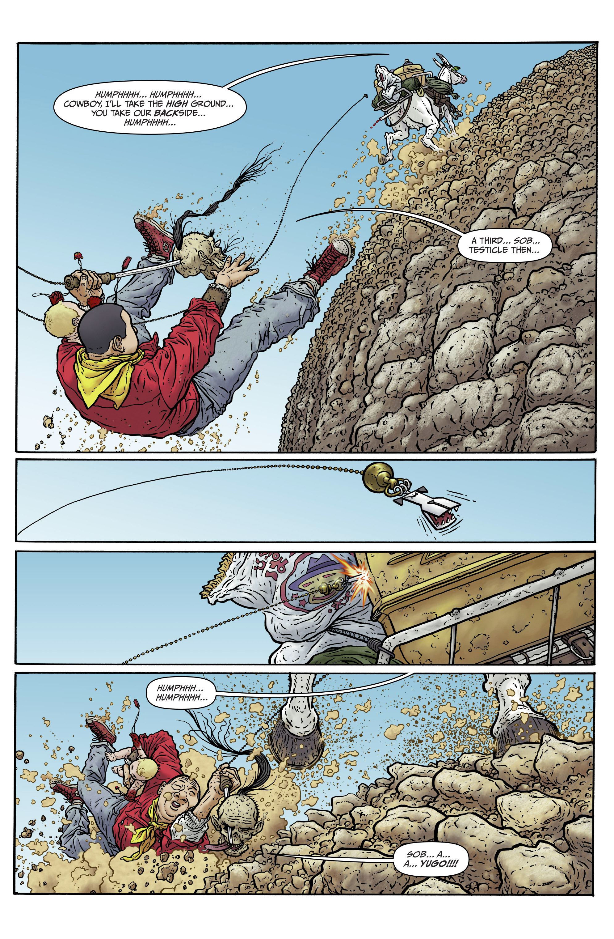 Read online Shaolin Cowboy comic -  Issue #5 - 6