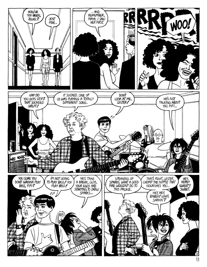 Read online Love and Rockets (1982) comic -  Issue #37 - 13