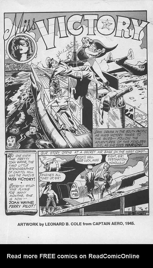 Read online Miss Victory Golden Anniversary Special comic -  Issue # Full - 31