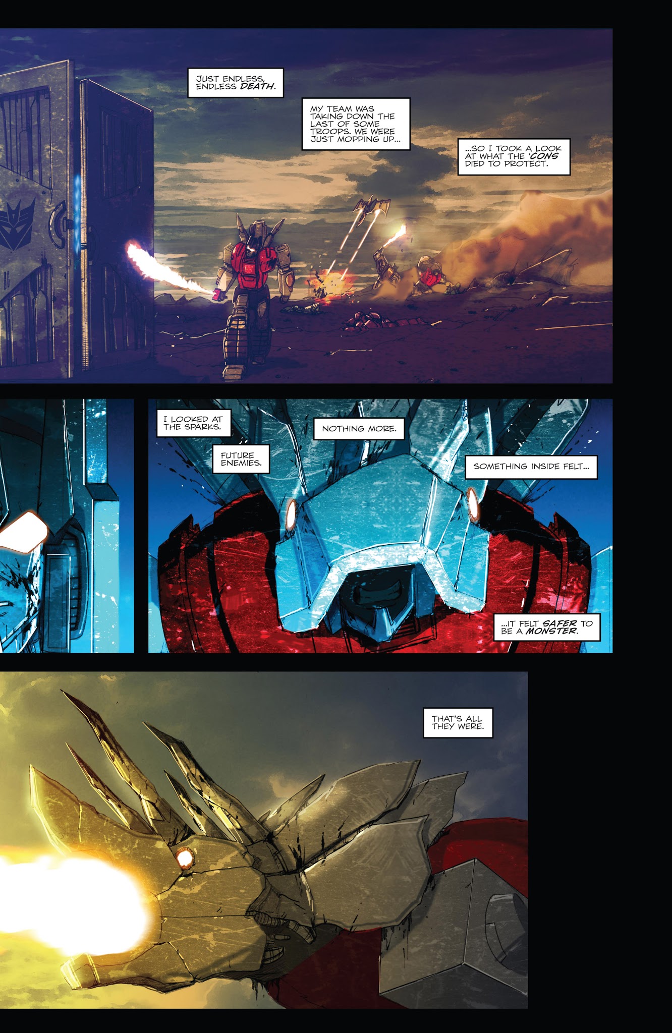Read online The Transformers: Redemption of the Dinobots comic -  Issue # TPB - 83