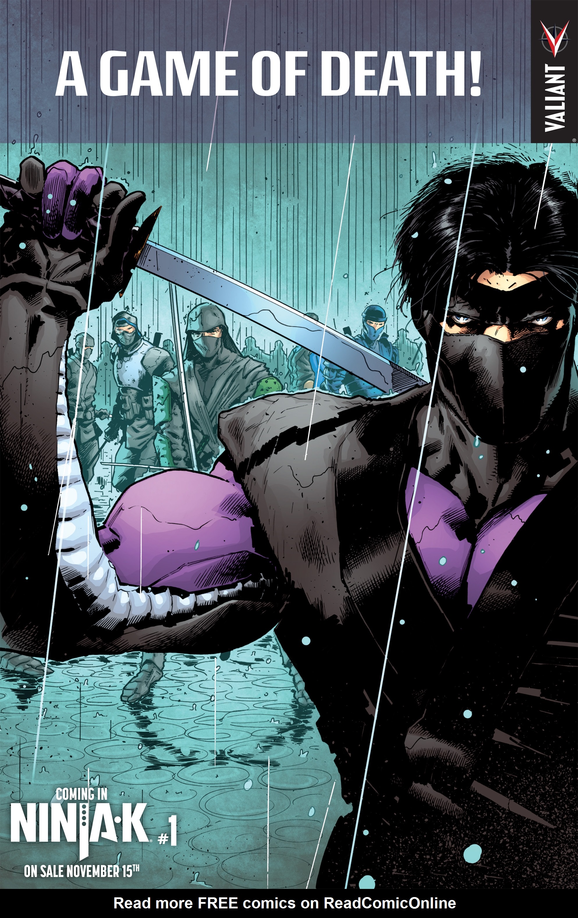 Read online Ninjak (2015) comic -  Issue #0 - 28