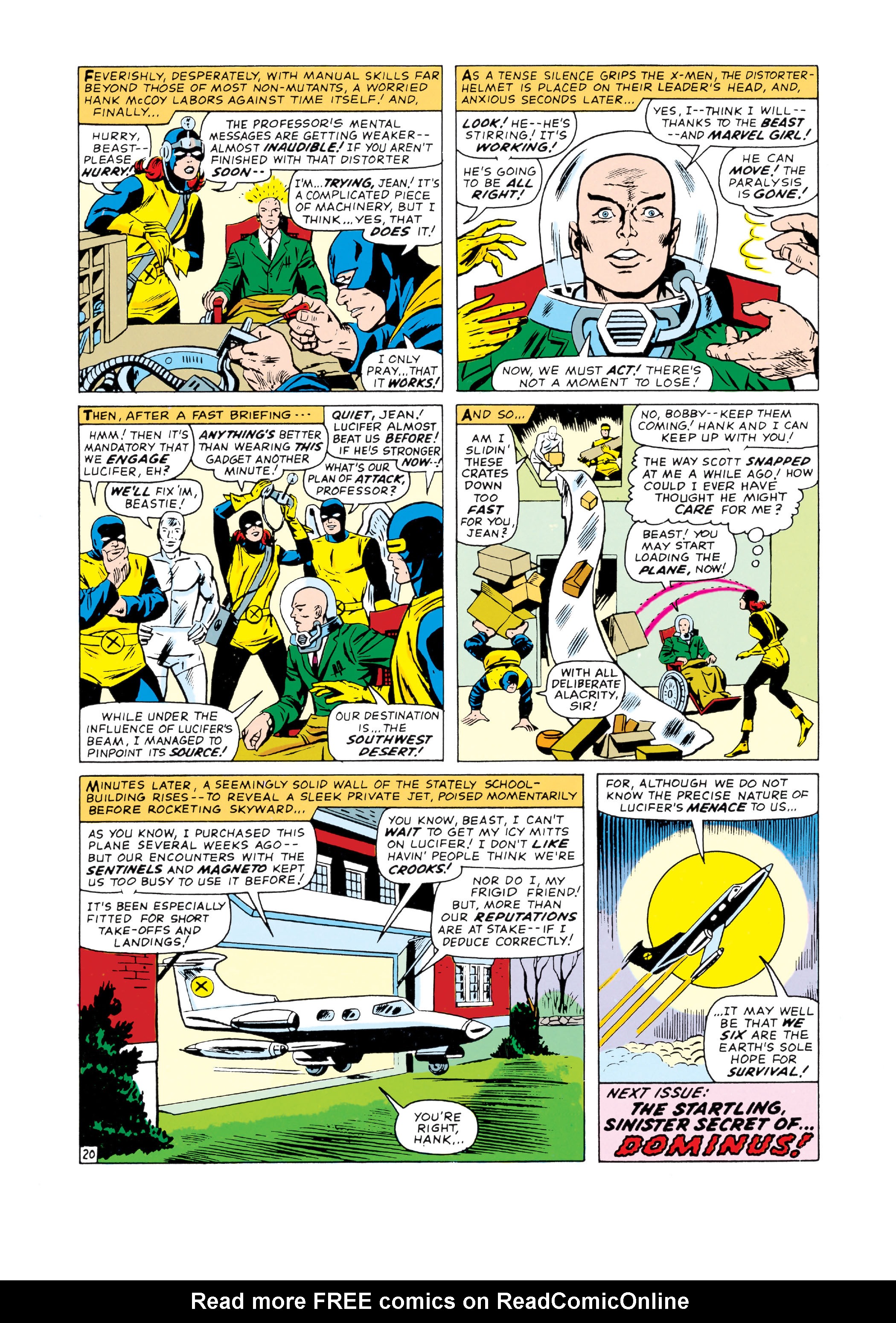 Read online Uncanny X-Men (1963) comic -  Issue #20 - 21