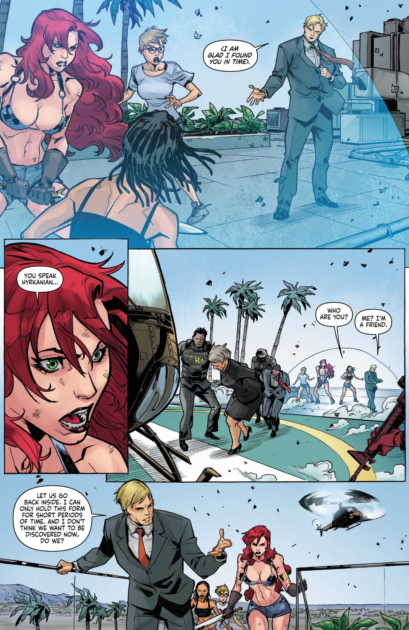 Read online Red Sonja Vol. 4 comic -  Issue # _TPB 2 (Part 1) - 91