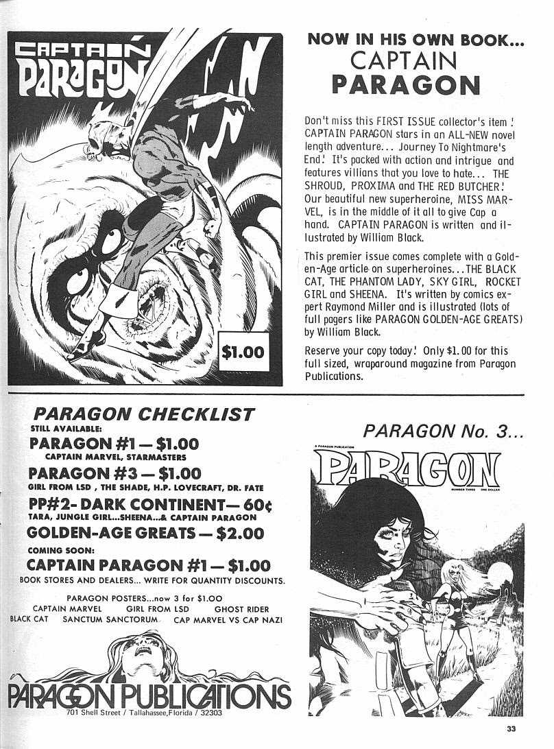 Read online Paragon Illustrated (1969) comic -  Issue #4 - 33