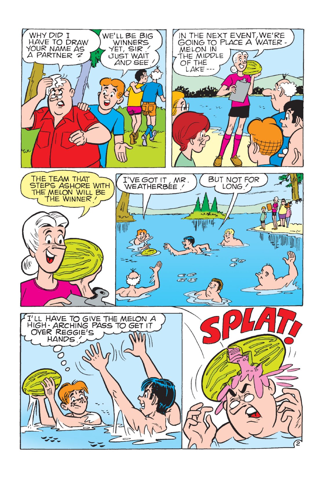 Read online Archie's Camp Tales comic -  Issue # TPB - 94