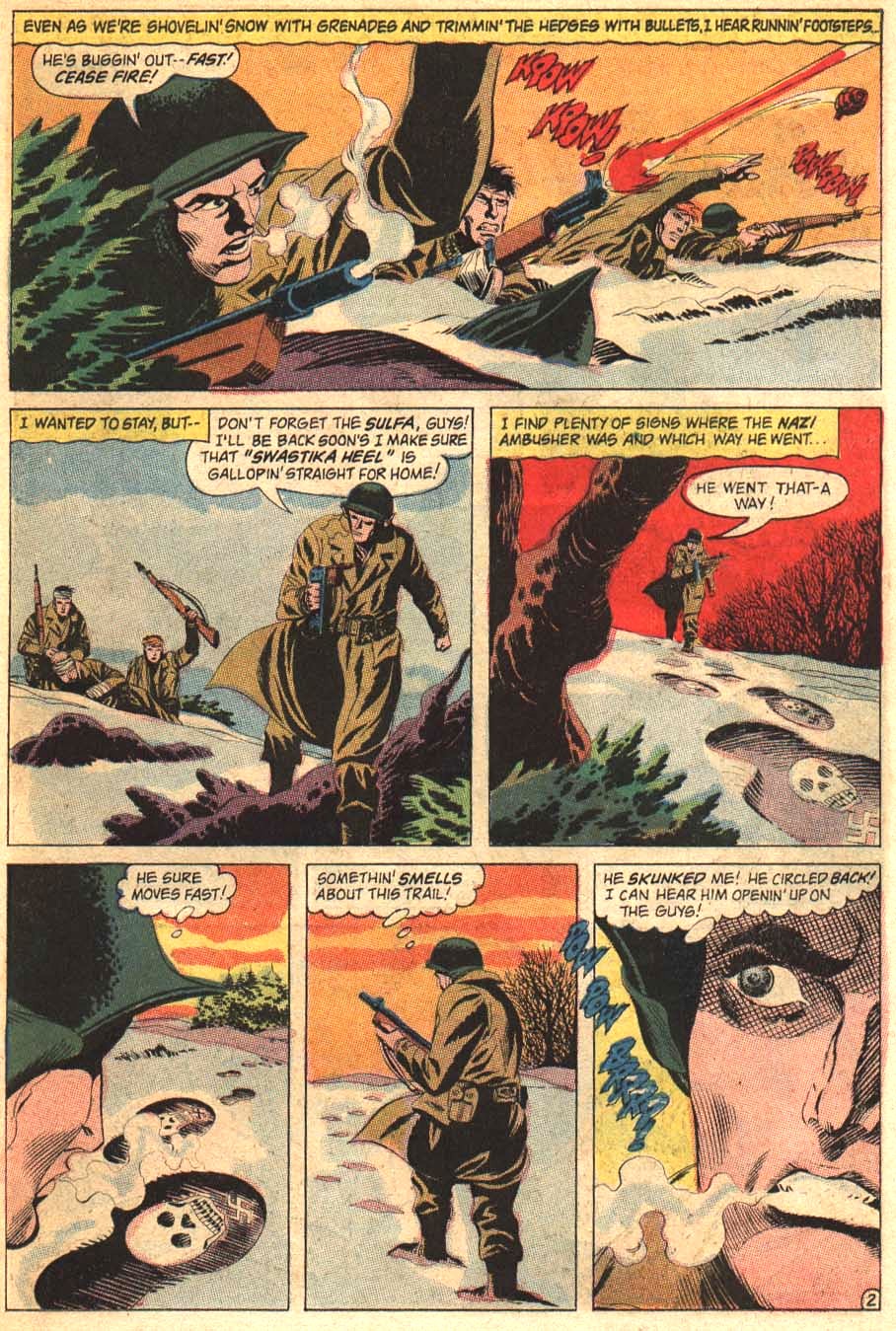 Read online Star Spangled War Stories (1952) comic -  Issue #126 - 23