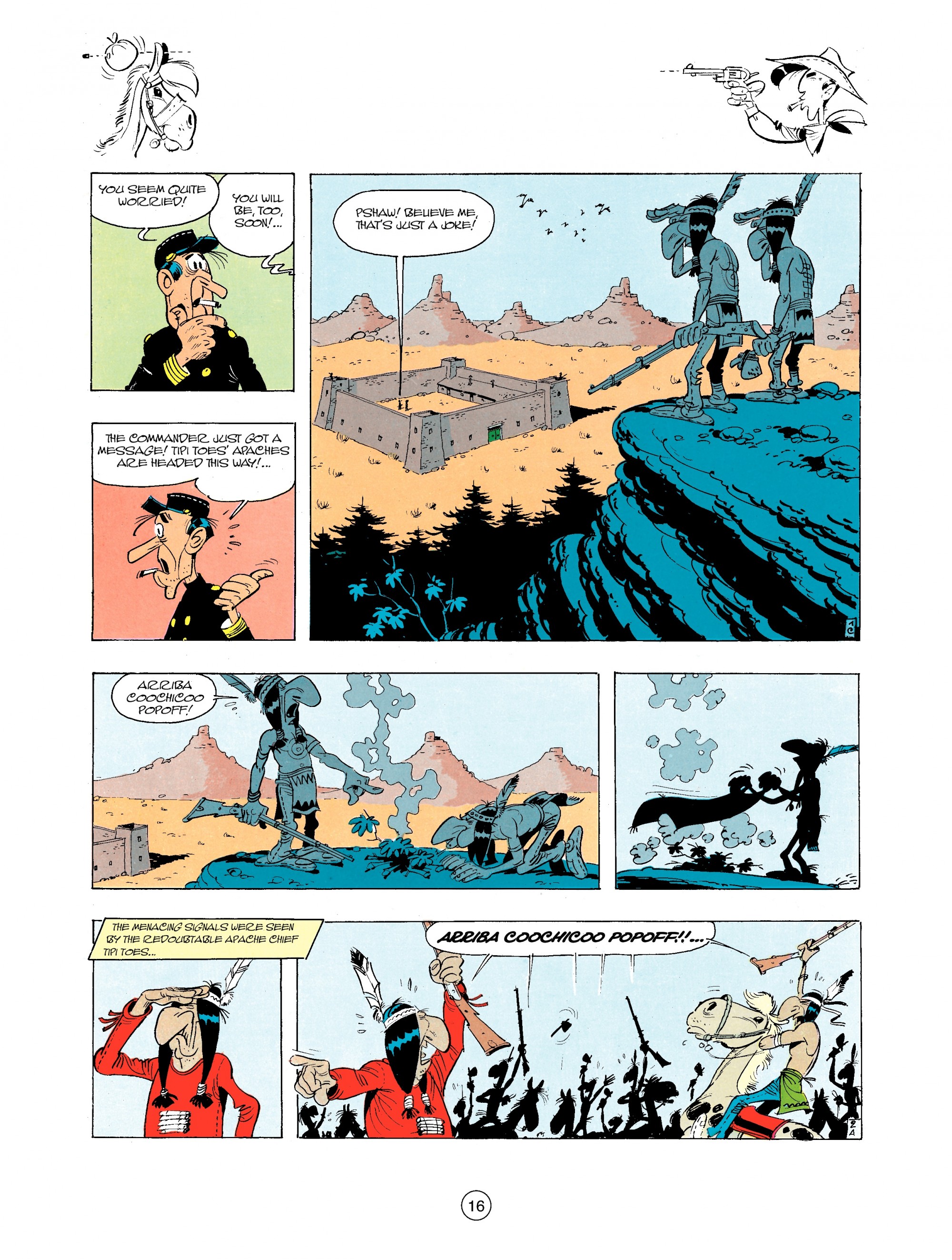 Read online A Lucky Luke Adventure comic -  Issue #34 - 16