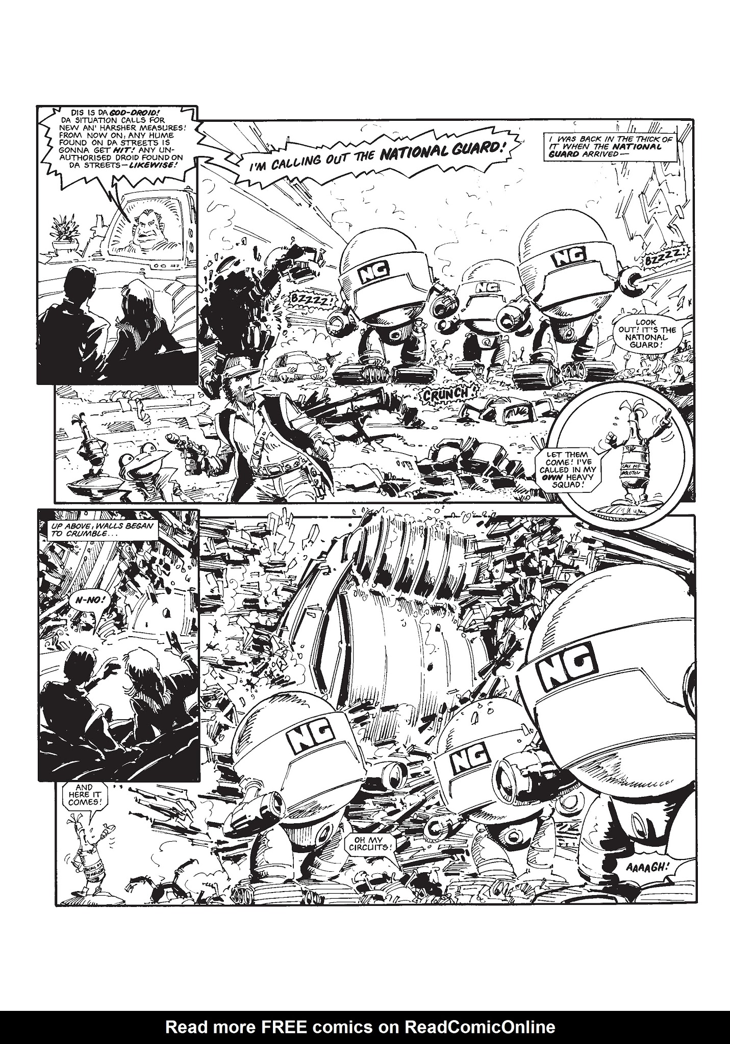 Read online Robo-Hunter: The Droid Files comic -  Issue # TPB 1 - 226