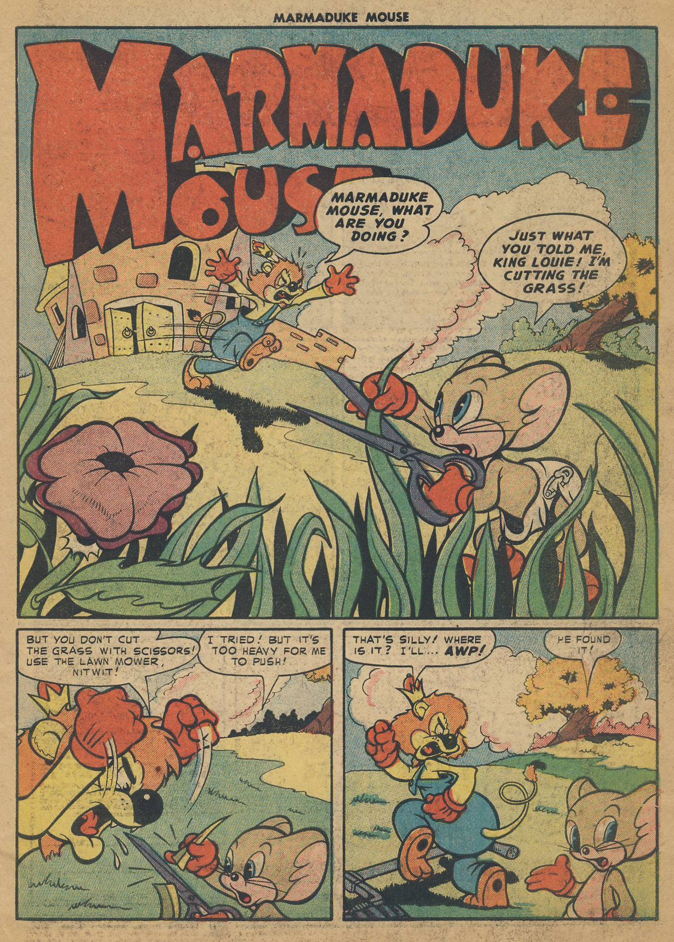 Read online Marmaduke Mouse comic -  Issue #54 - 3