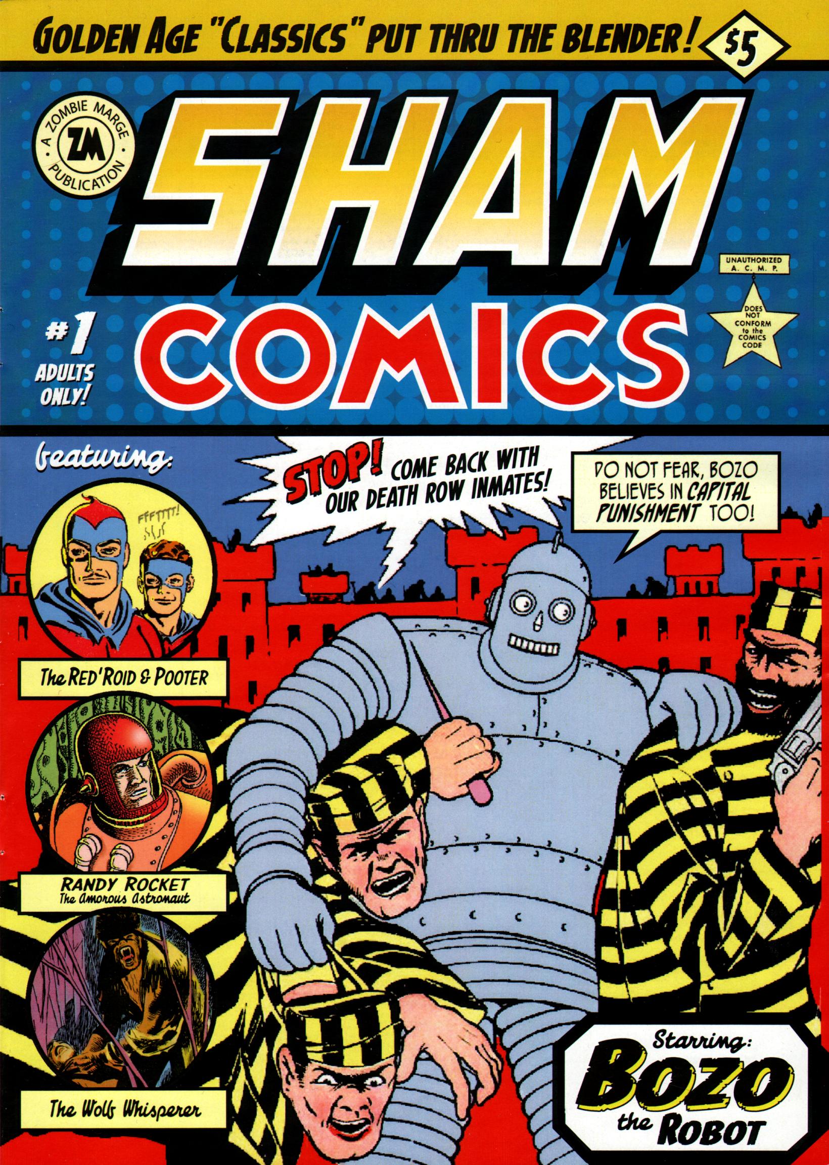 Read online Sham Comics comic -  Issue #1 - 1