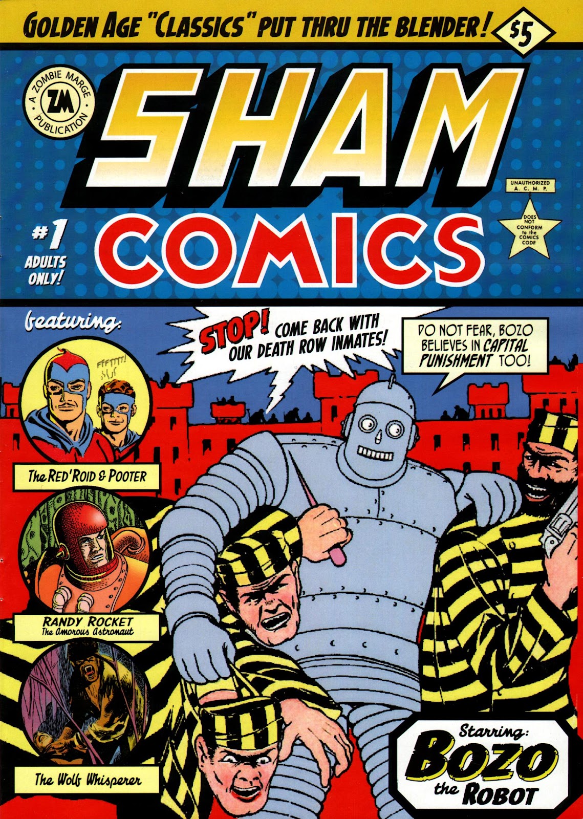 Sham Comics issue 1 - Page 1