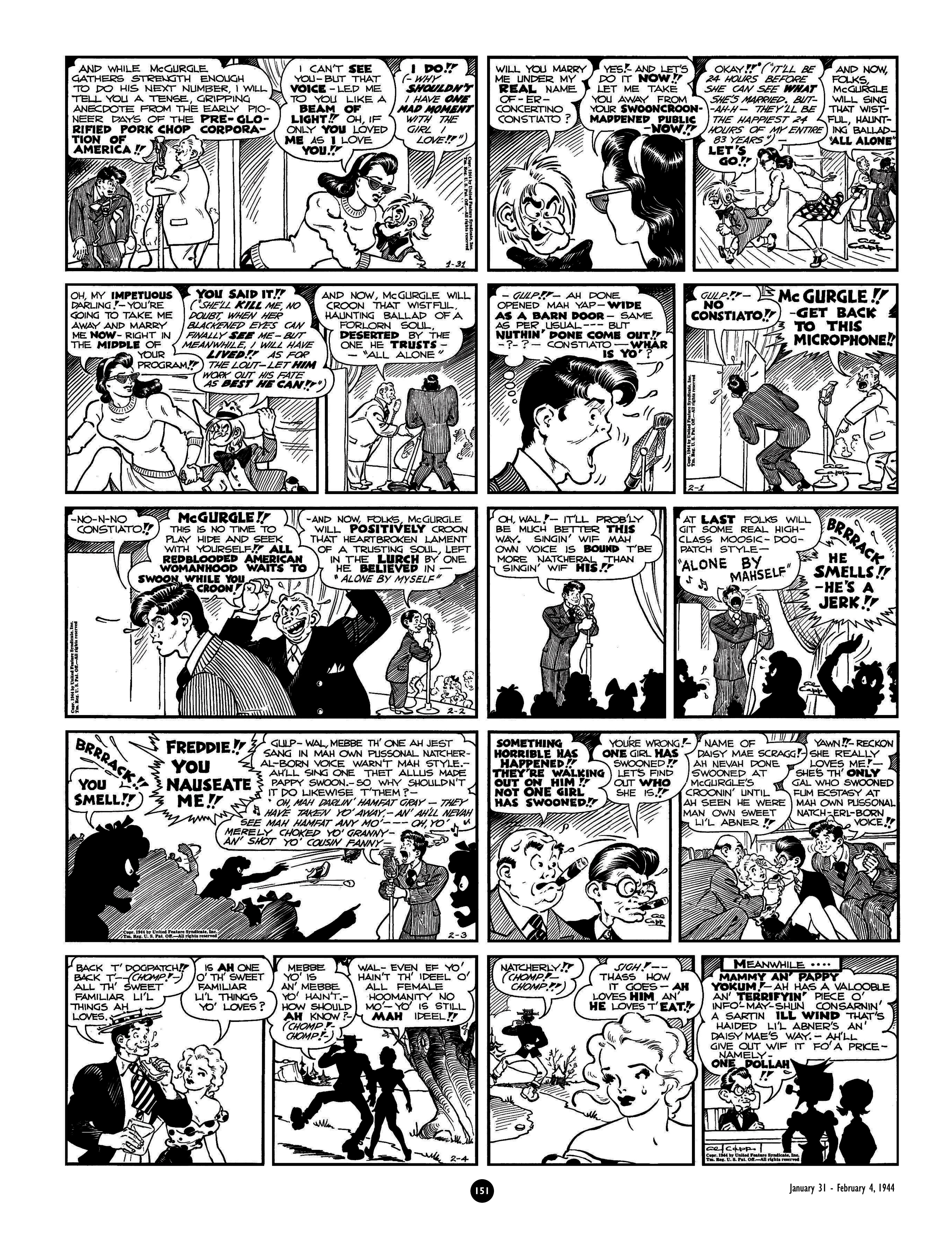 Read online Al Capp's Li'l Abner Complete Daily & Color Sunday Comics comic -  Issue # TPB 5 (Part 2) - 53