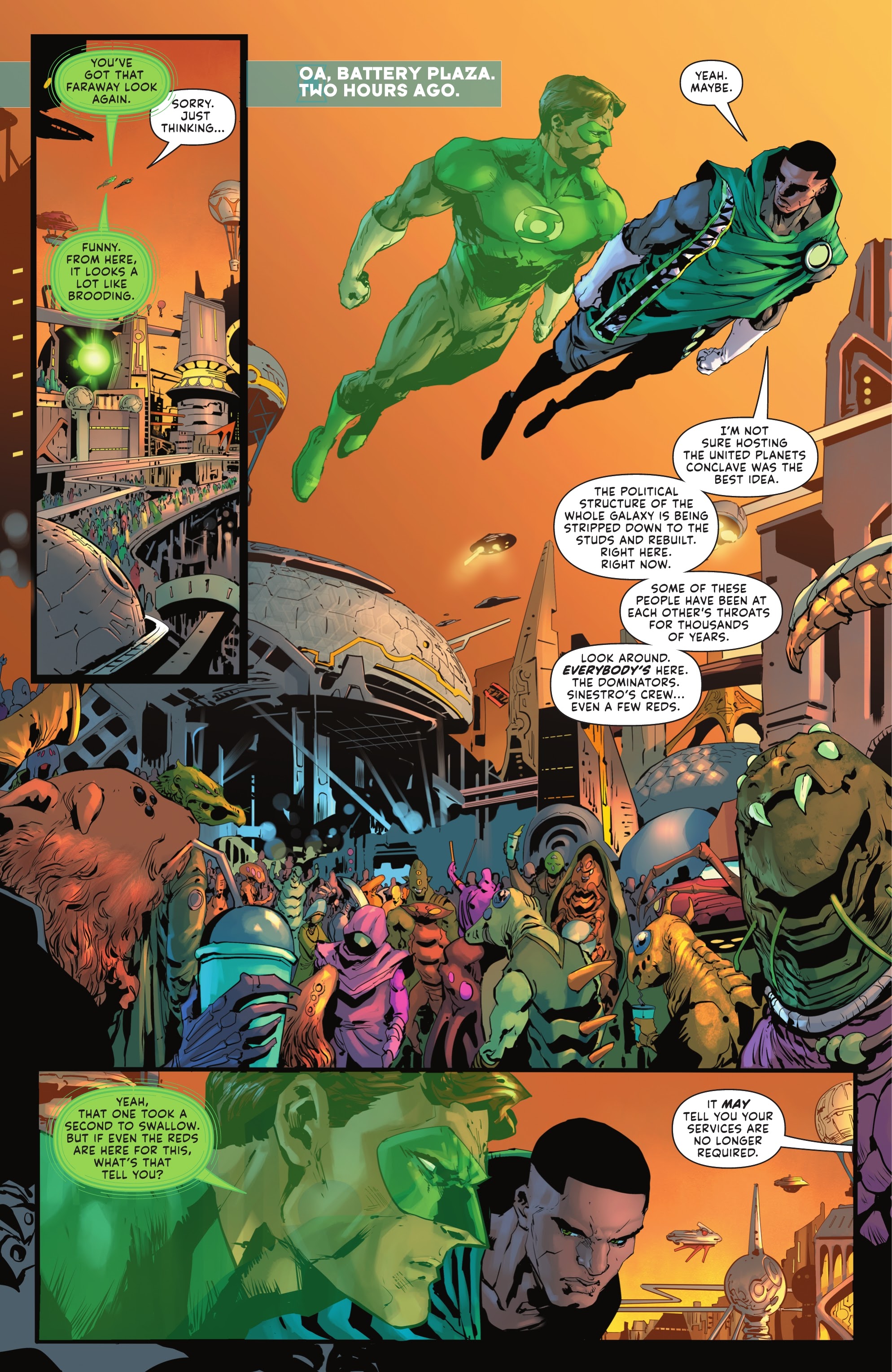 Read online Green Lantern (2021) comic -  Issue #1 - 6