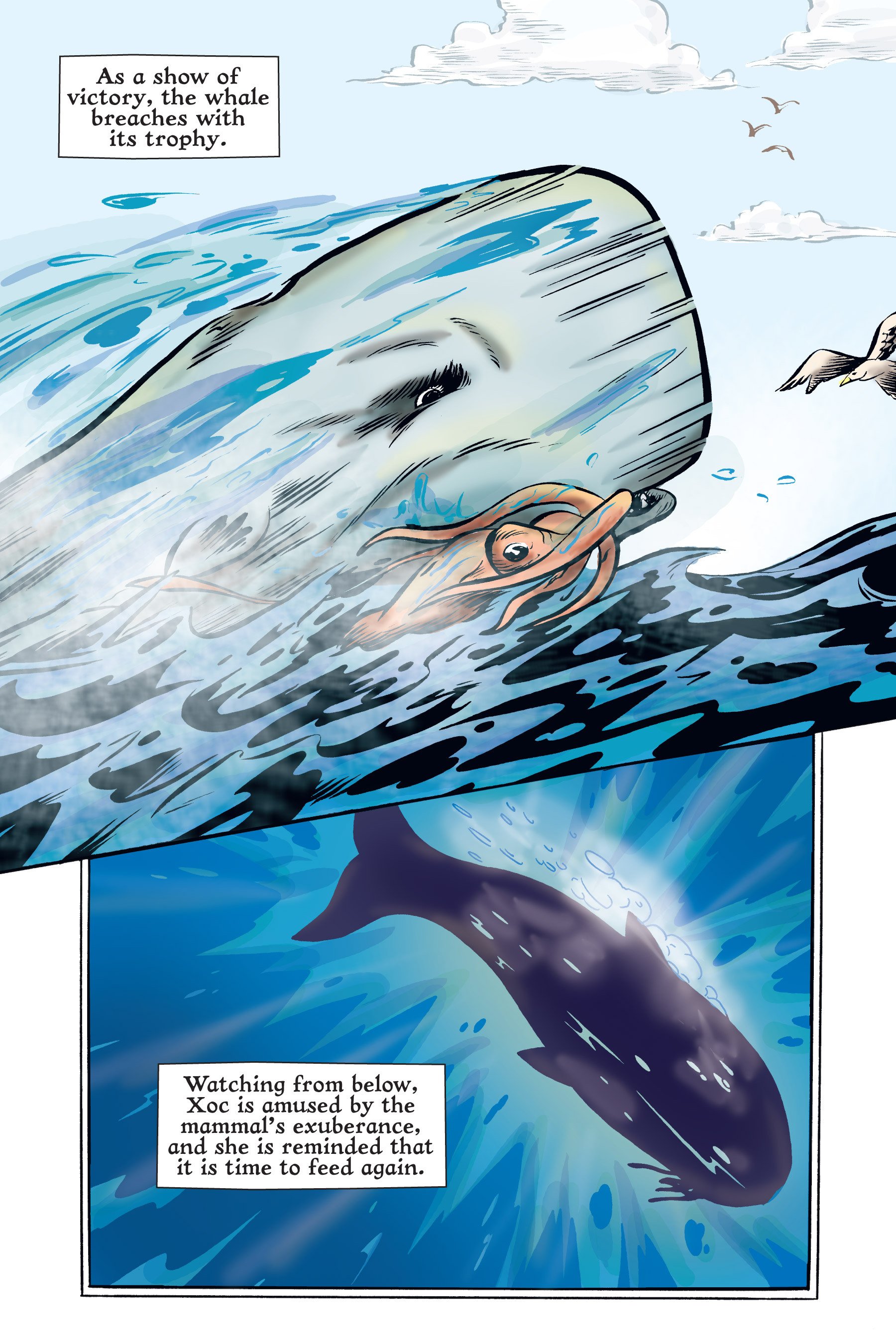 Read online Xoc: Journey of a Great White comic -  Issue # TPB - 53