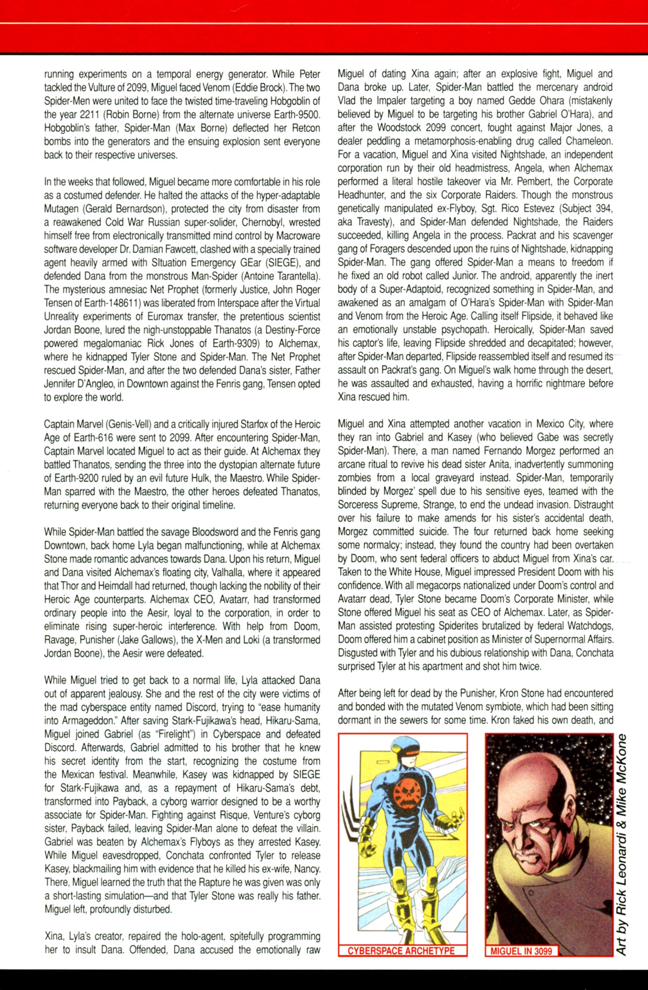 Read online Timestorm 2009/2099 comic -  Issue #1 - 24