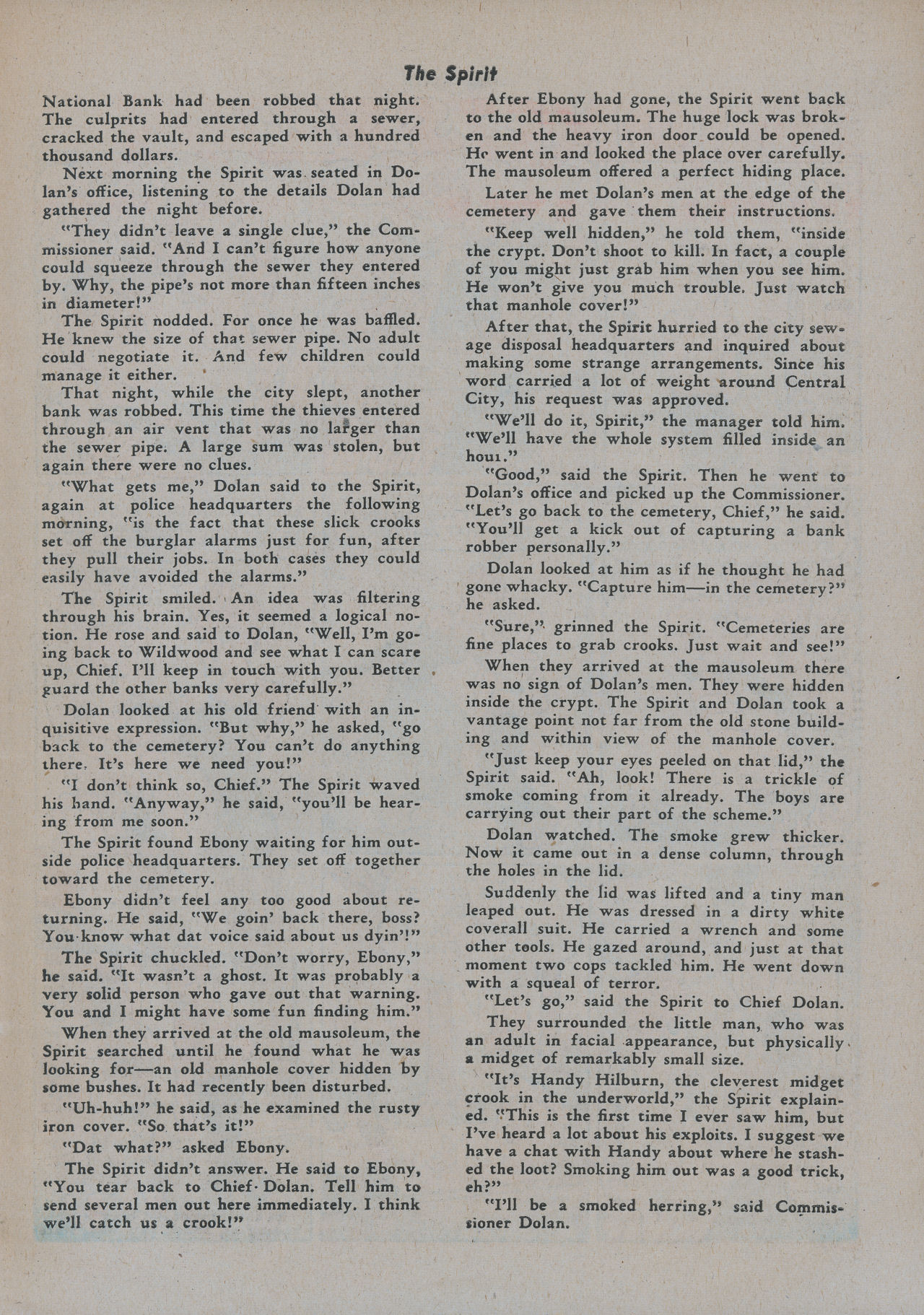 Read online The Spirit (1944) comic -  Issue #12 - 41