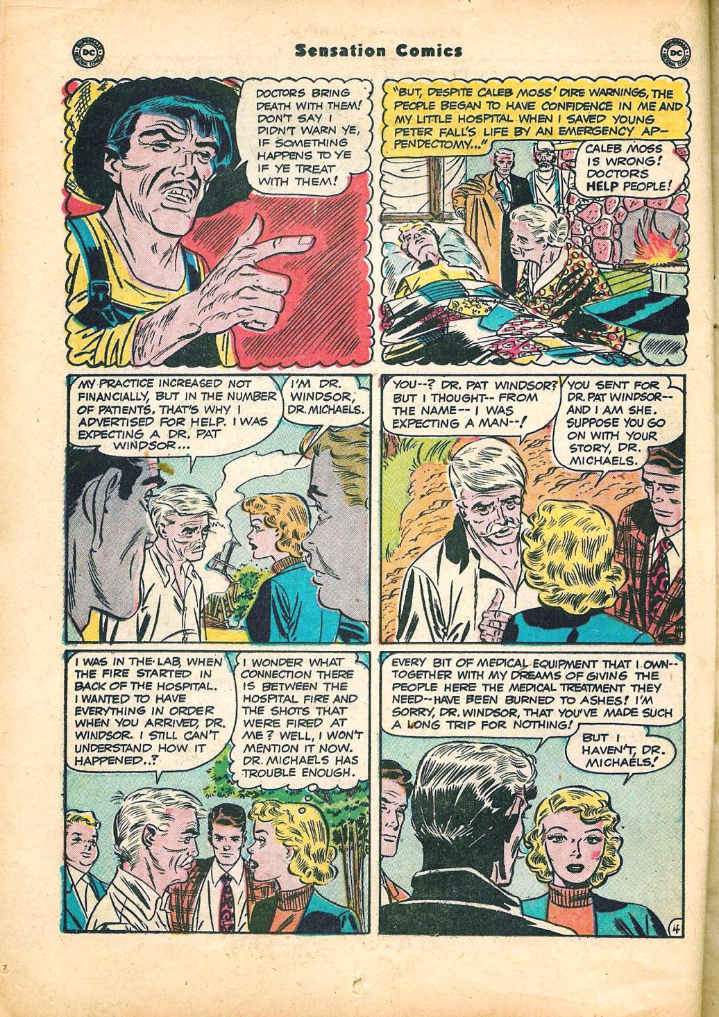 Read online Sensation (Mystery) Comics comic -  Issue #95 - 18